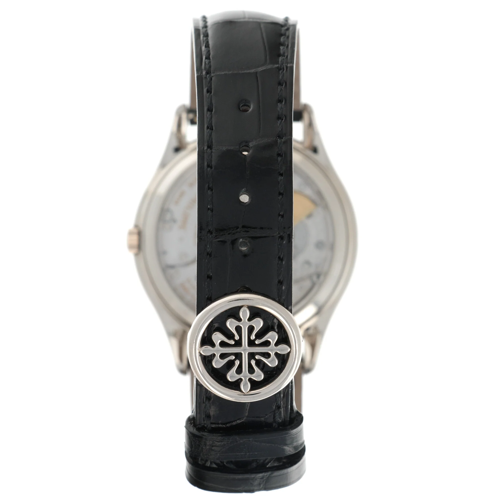 Patek Philippe White Gold Perpetual Calendar Watch Ref. 3940 - Image 5