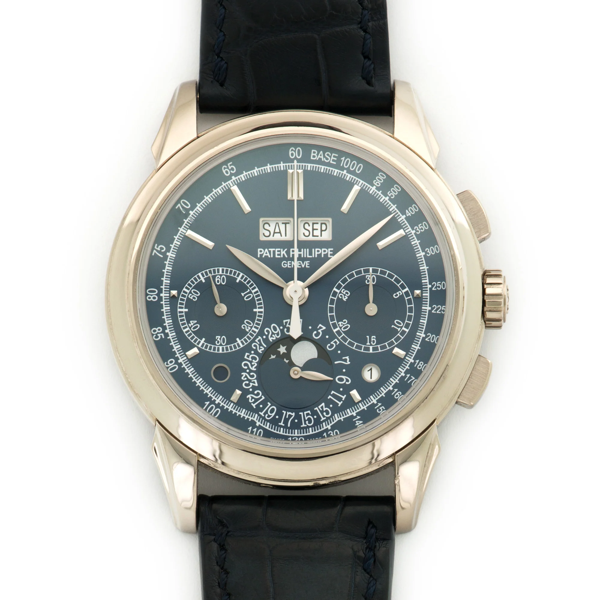 Patek Philippe White Gold Perpetual Calendar Watch Ref. 5270