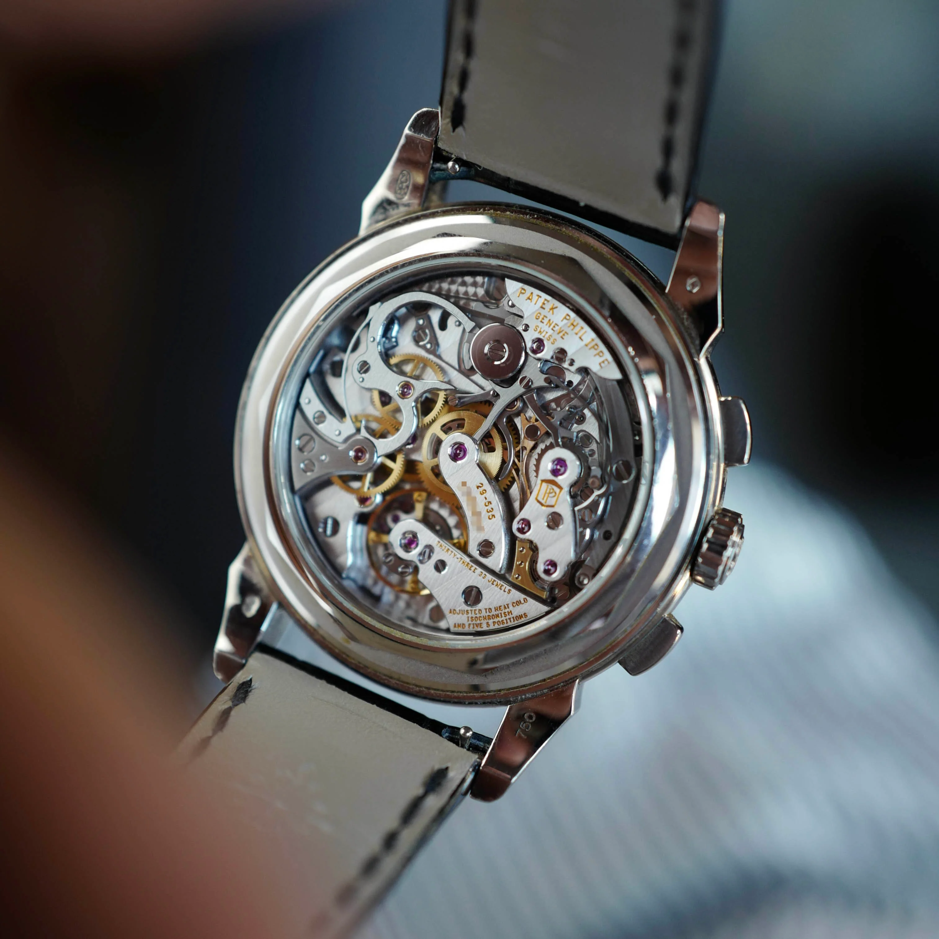 Patek Philippe White Gold Perpetual Calendar Watch Ref. 5270 - Image 7