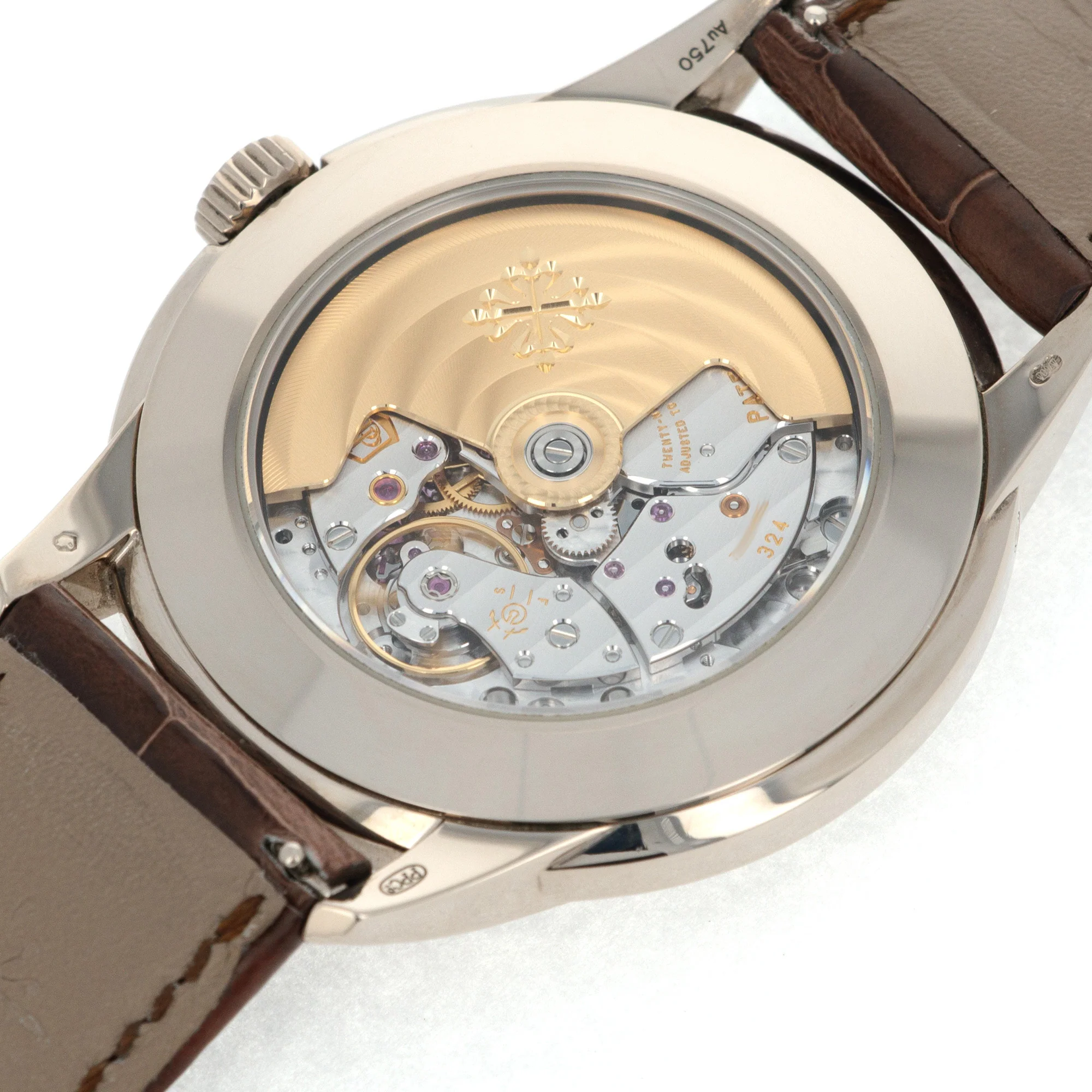Patek Philippe White Gold Perpetual Calendar Watch Ref. 5320 - Image 6
