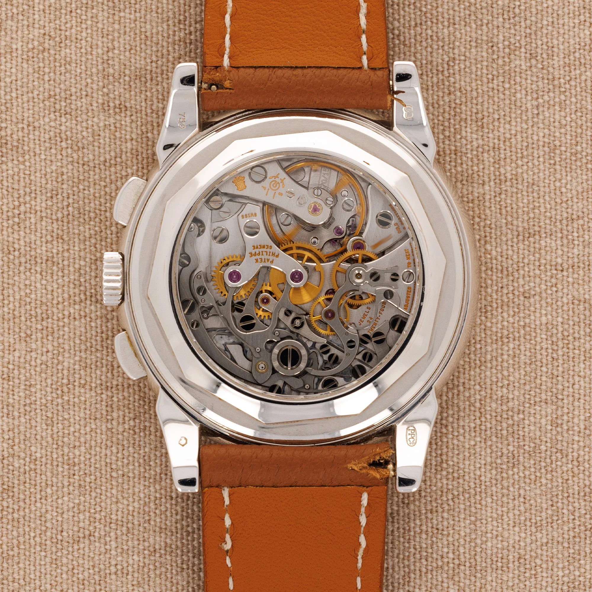 Patek Philippe White Gold Perpetual Calendar Watch Ref. 5970 - Image 3