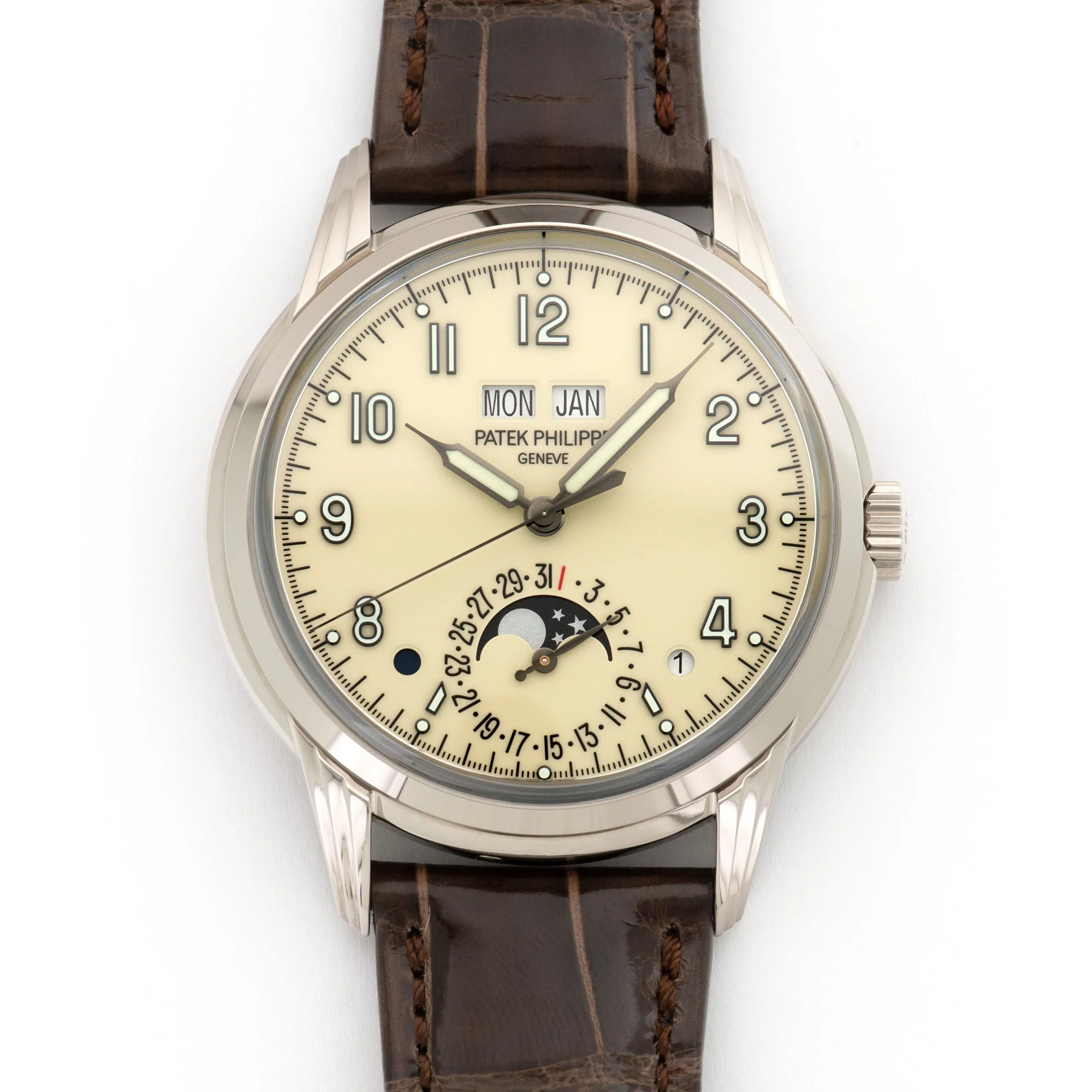 Patek Philippe White Gold Perpetual Watch Ref. 5320