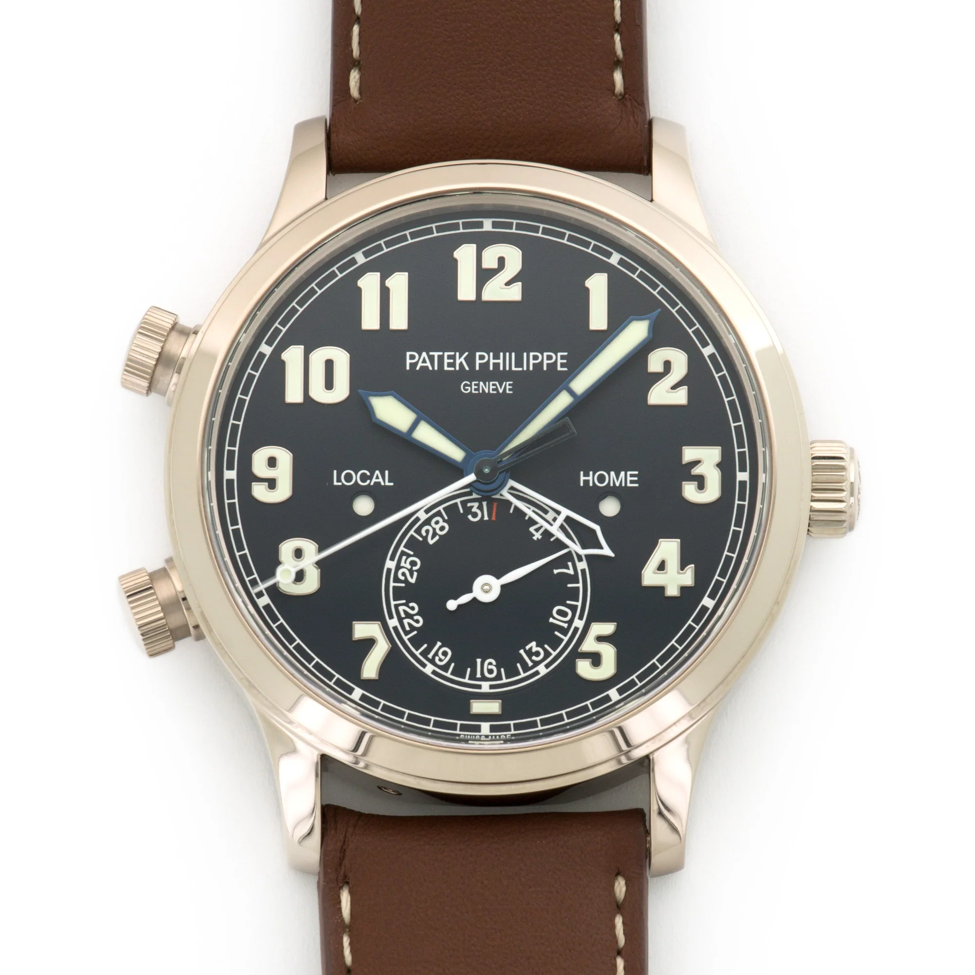 Patek Philippe White Gold Pilot Watch Ref. 5524