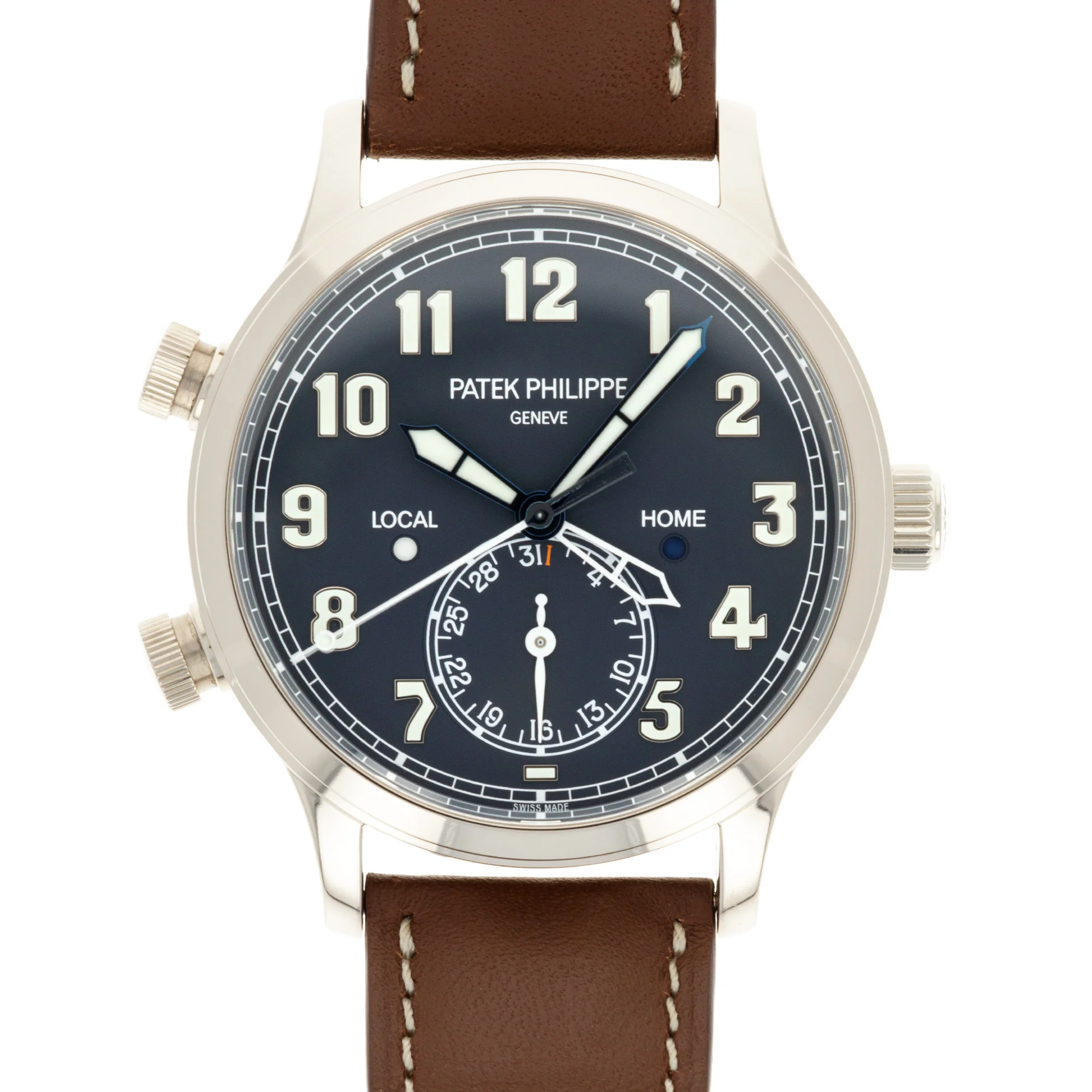 Patek Philippe White Gold Pilot Watch Ref. 5524