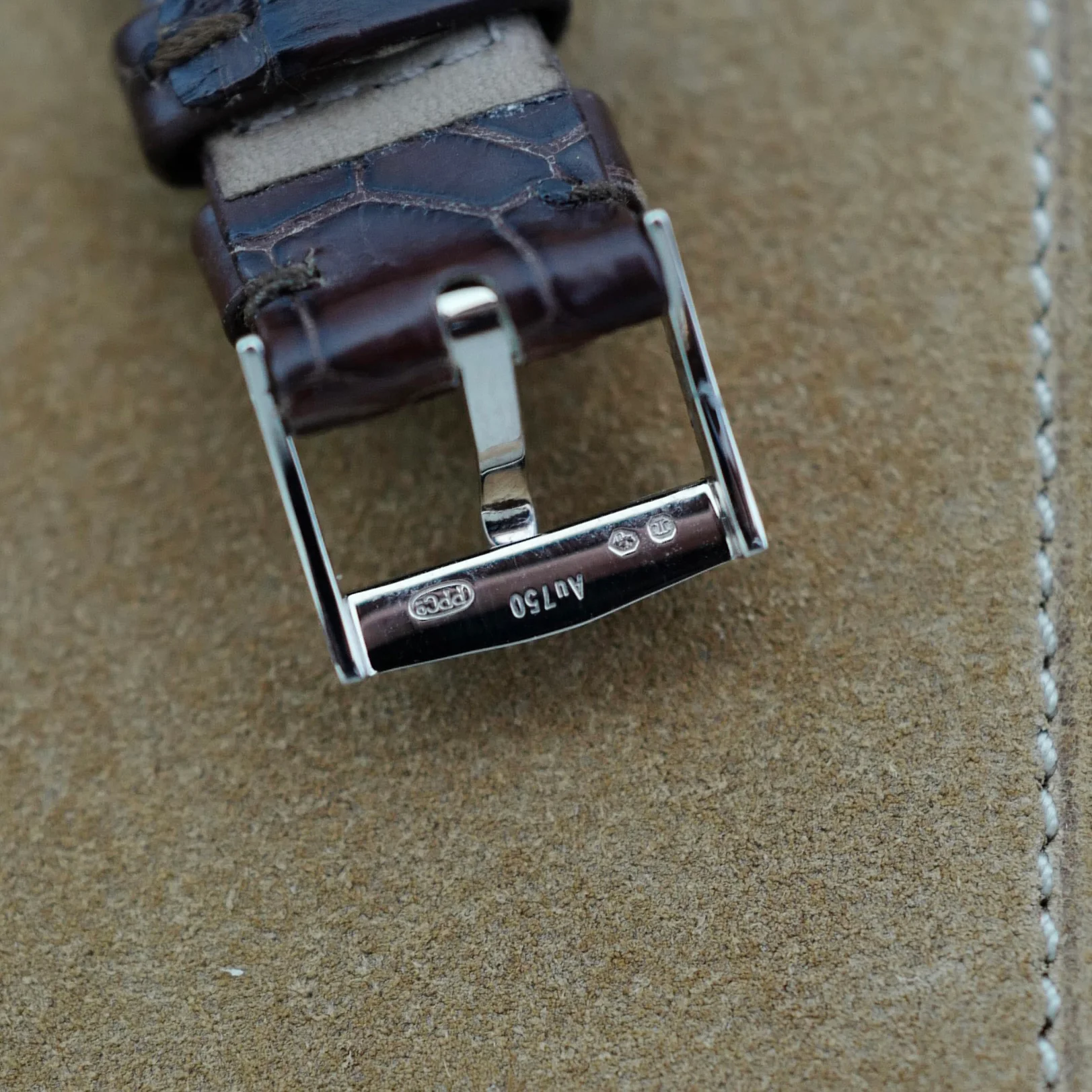 Patek Philippe White Gold Rectangular Art Deco Watch, 1929 - Image 4