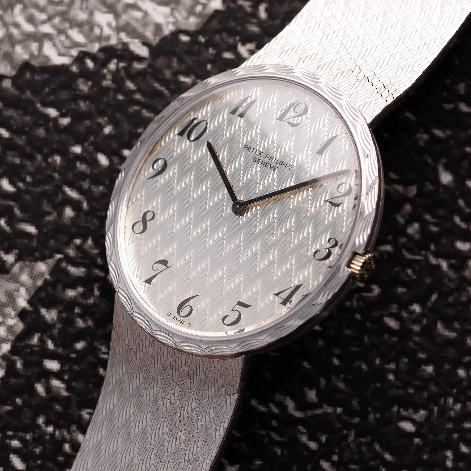Patek Philippe White Gold Ultra-Thin Ref. 3588 with Rare Breguet Dial - Image 2