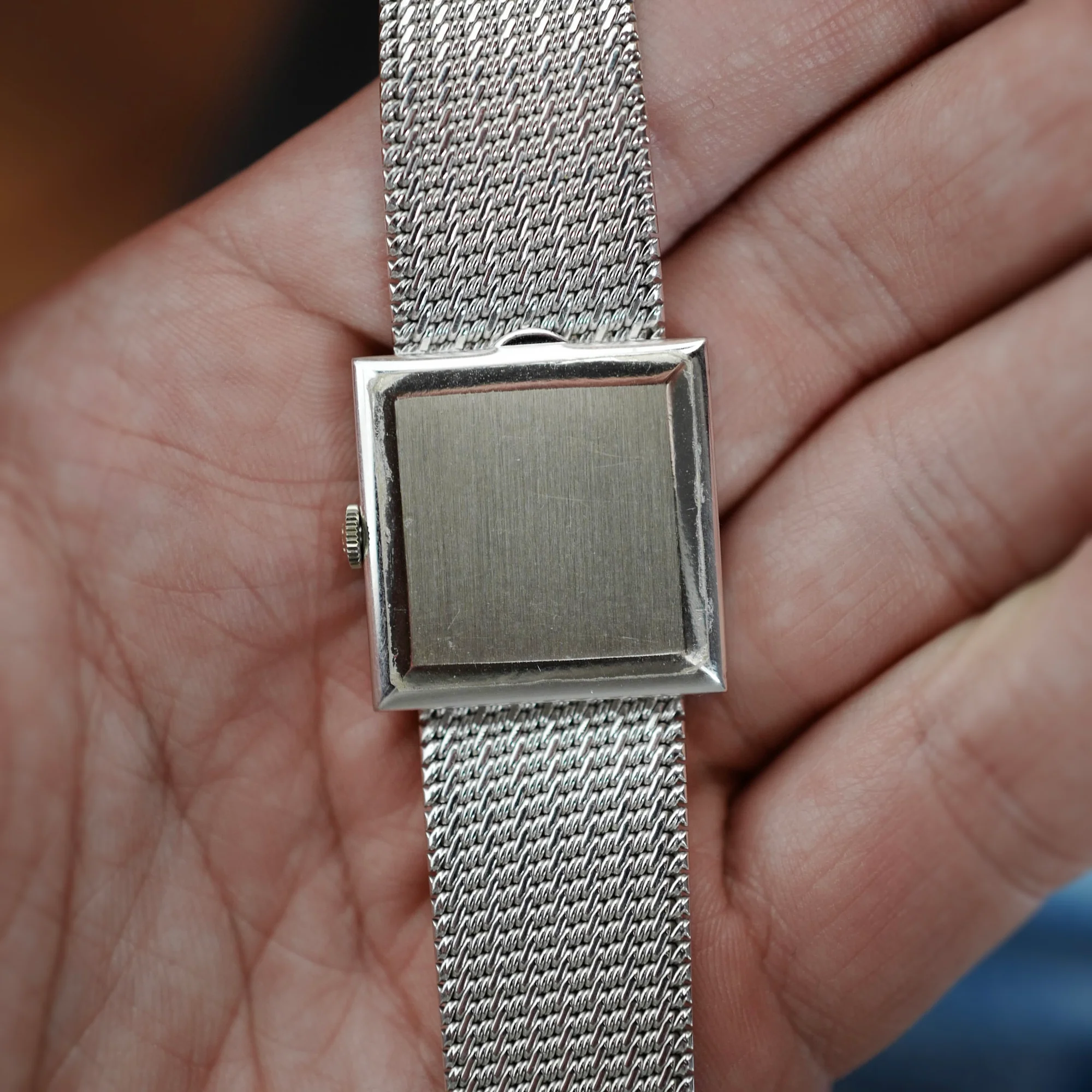 Patek Philippe White Gold Square Watch Ref. 3430 - Image 8