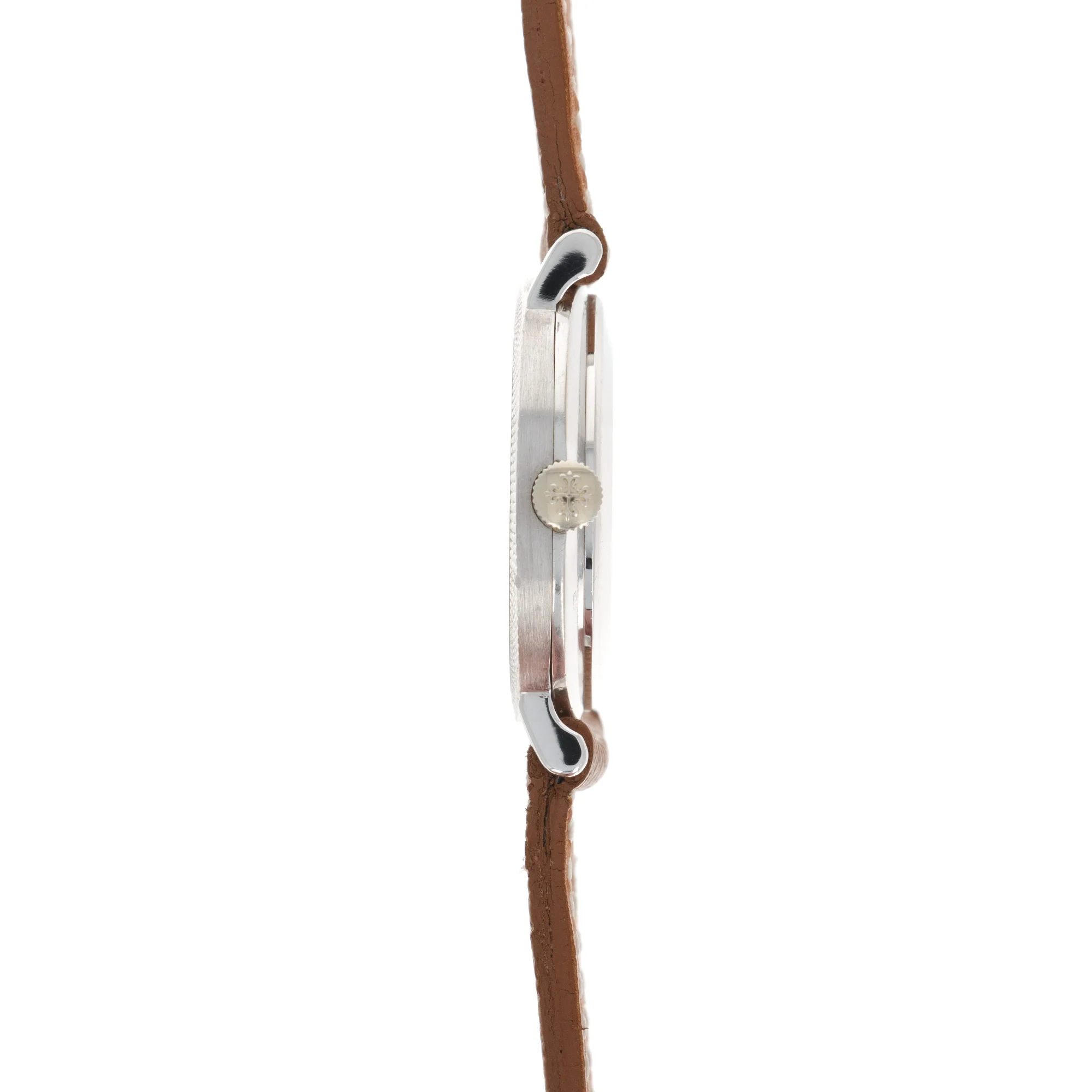 Patek Philippe White Gold Strap Watch. Ref. 3581 - Image 3