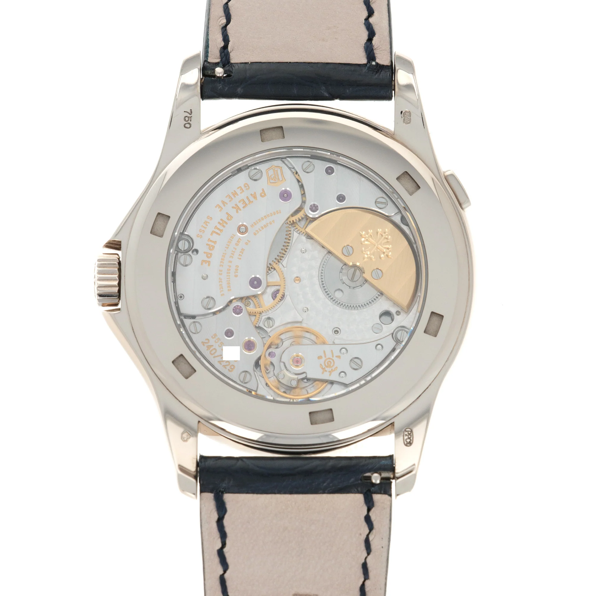 Patek Philippe White Gold World Time Cloisonne Watch Ref. 5131 - Image 4