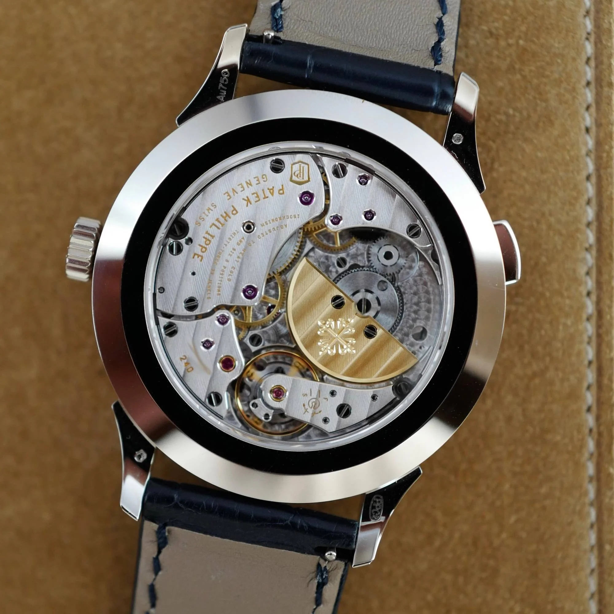 Patek Philippe White Gold World Time Enamel Watch Ref. 5231 - Image 4