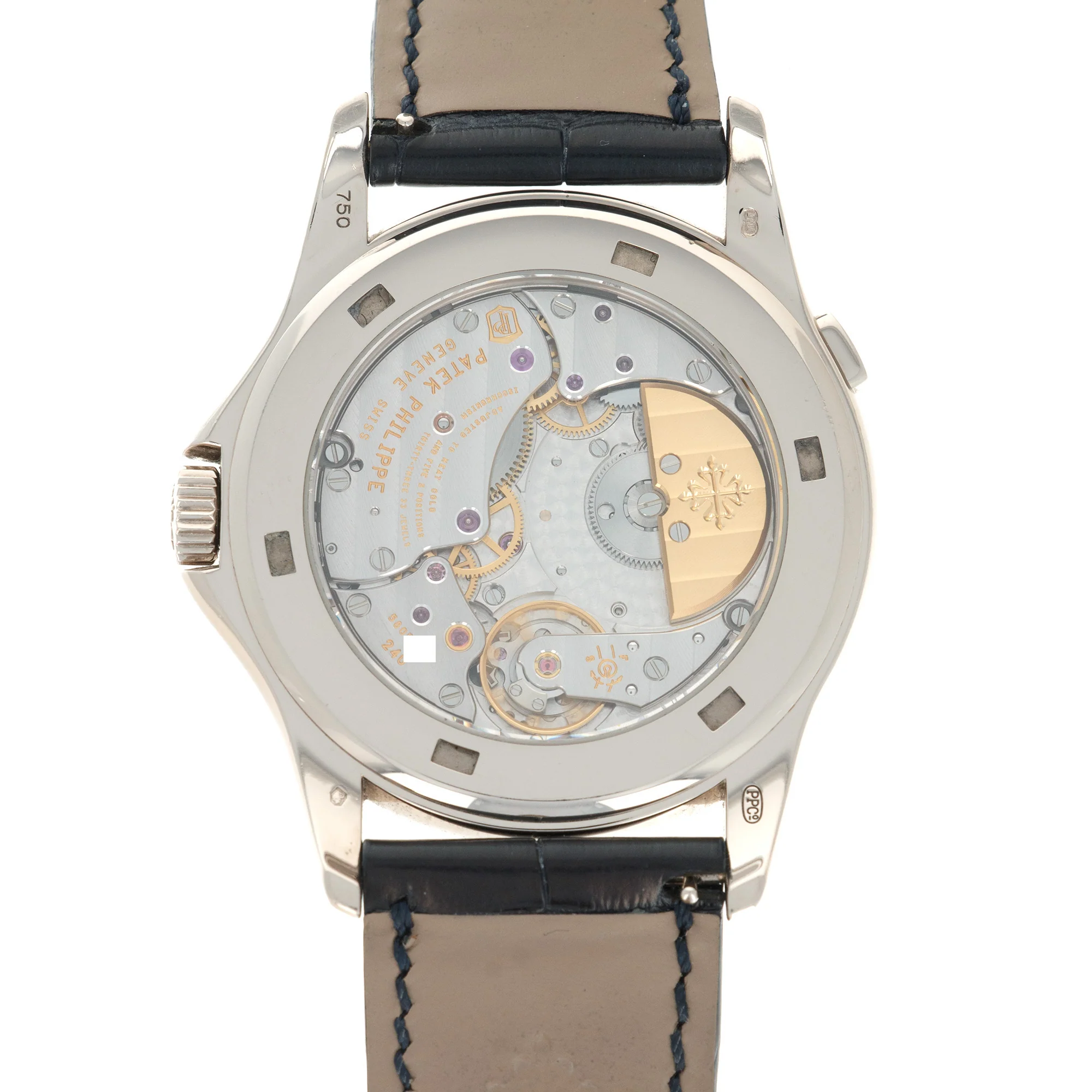 Patek Philippe White Gold World Time Ref. 5130, with Original Box and Papers - Image 4