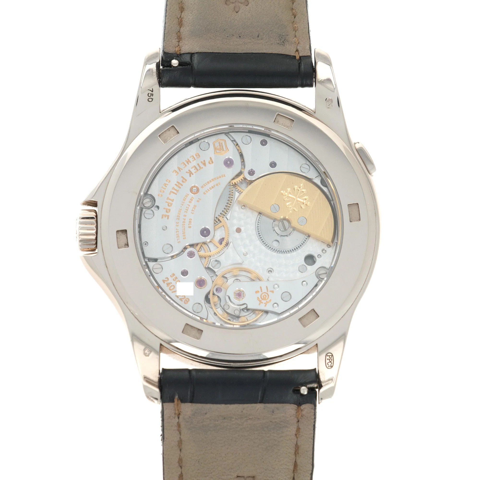 Patek Philippe White Gold World Time Watch Ref. 5130 - Image 4