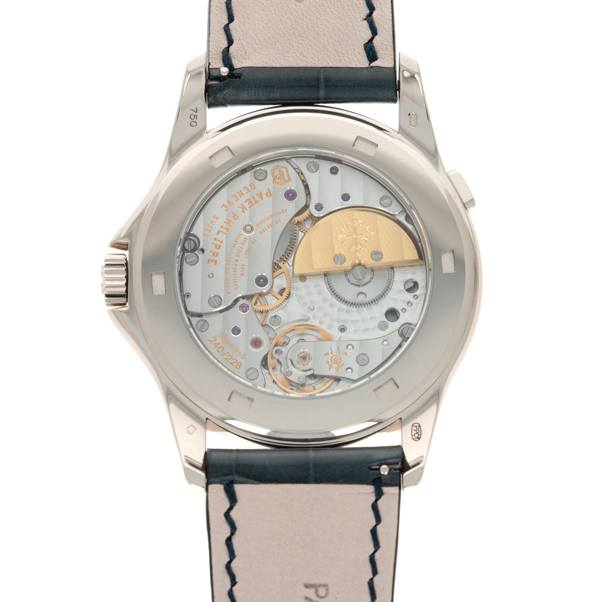 Patek Philippe White Gold World Time Watch Ref. 5130 - Image 4