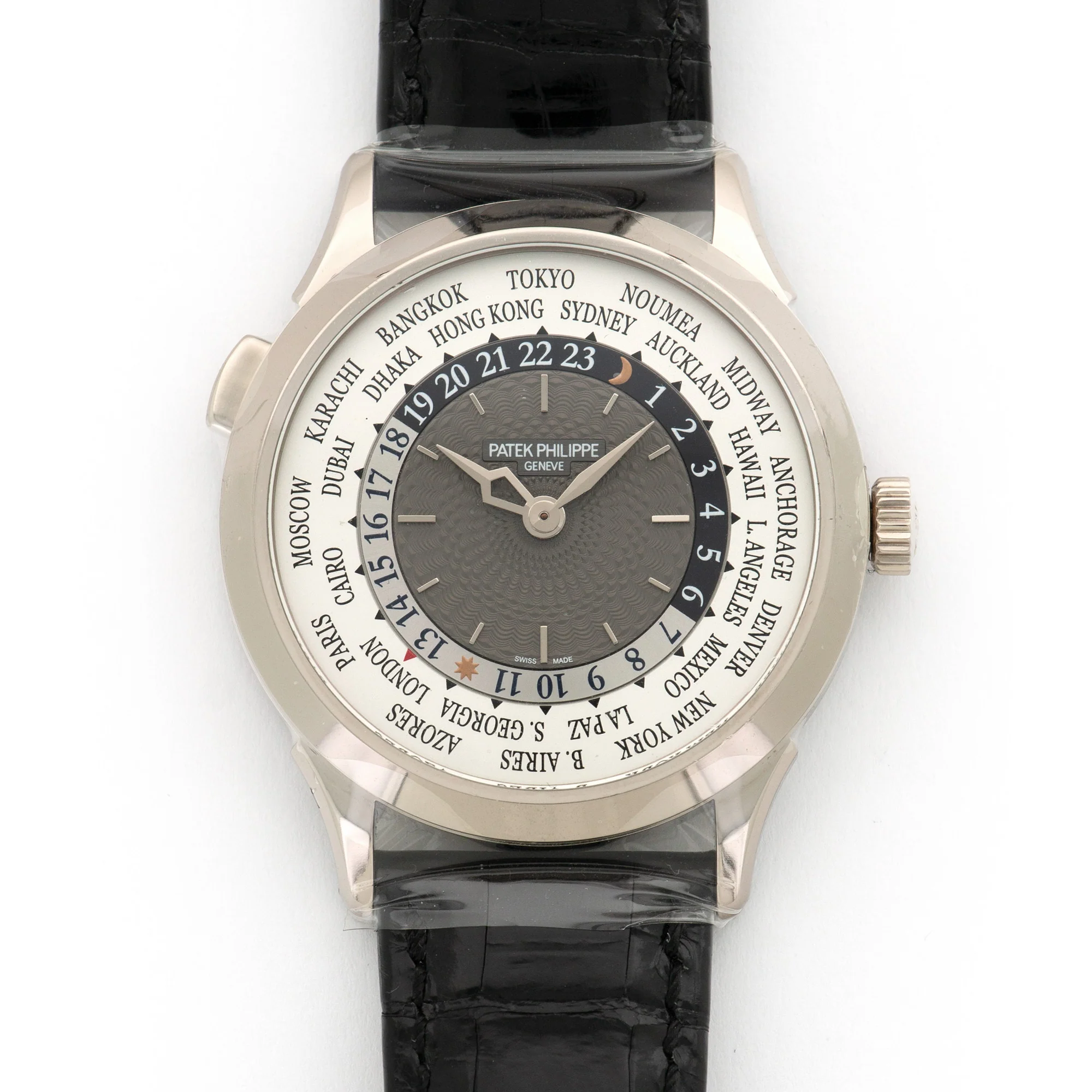 Patek Philippe White Gold World Time Watch Ref. 5230