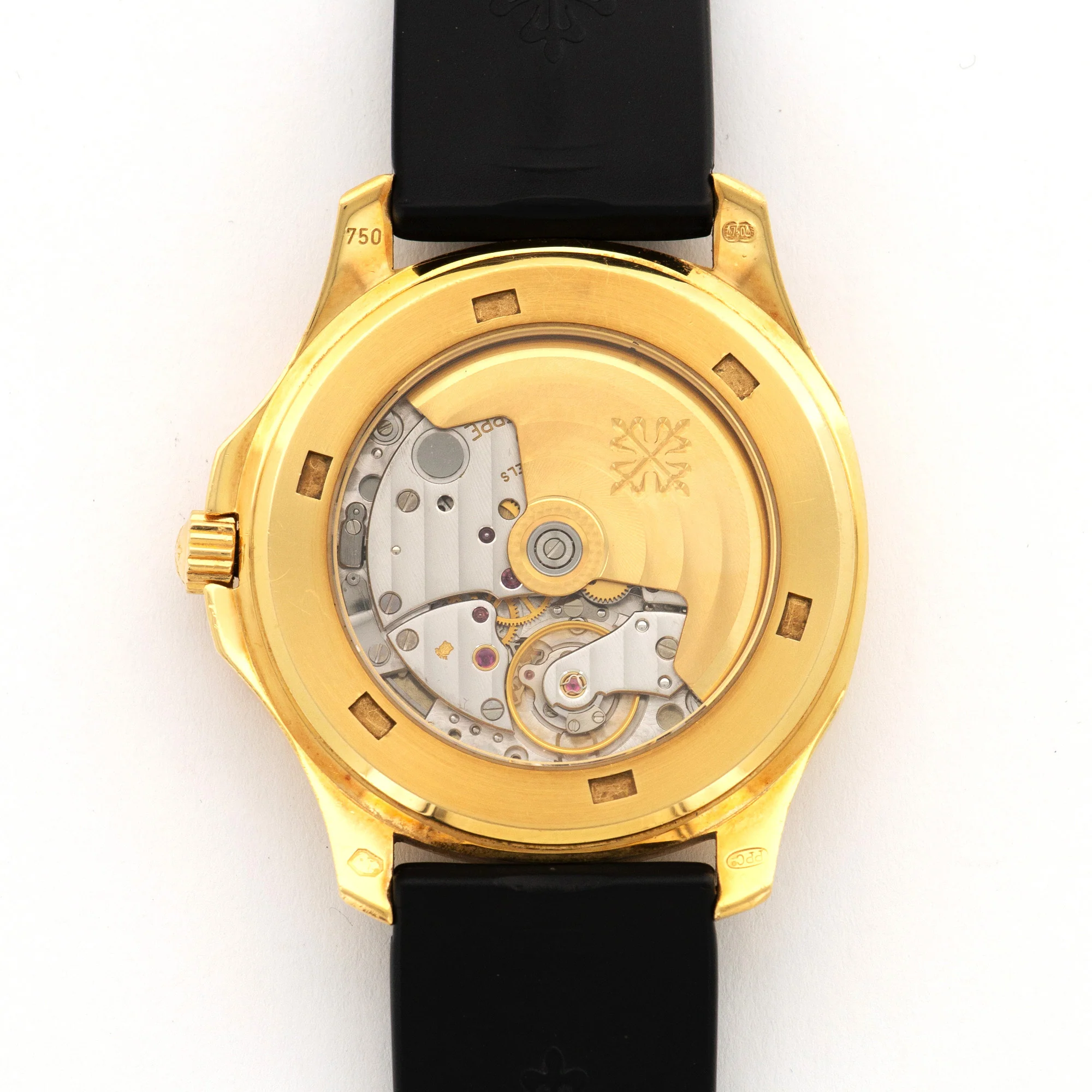 Patek Philippe Yellow Aquanaut Jumbo Watch Ref. 5065 - Image 4