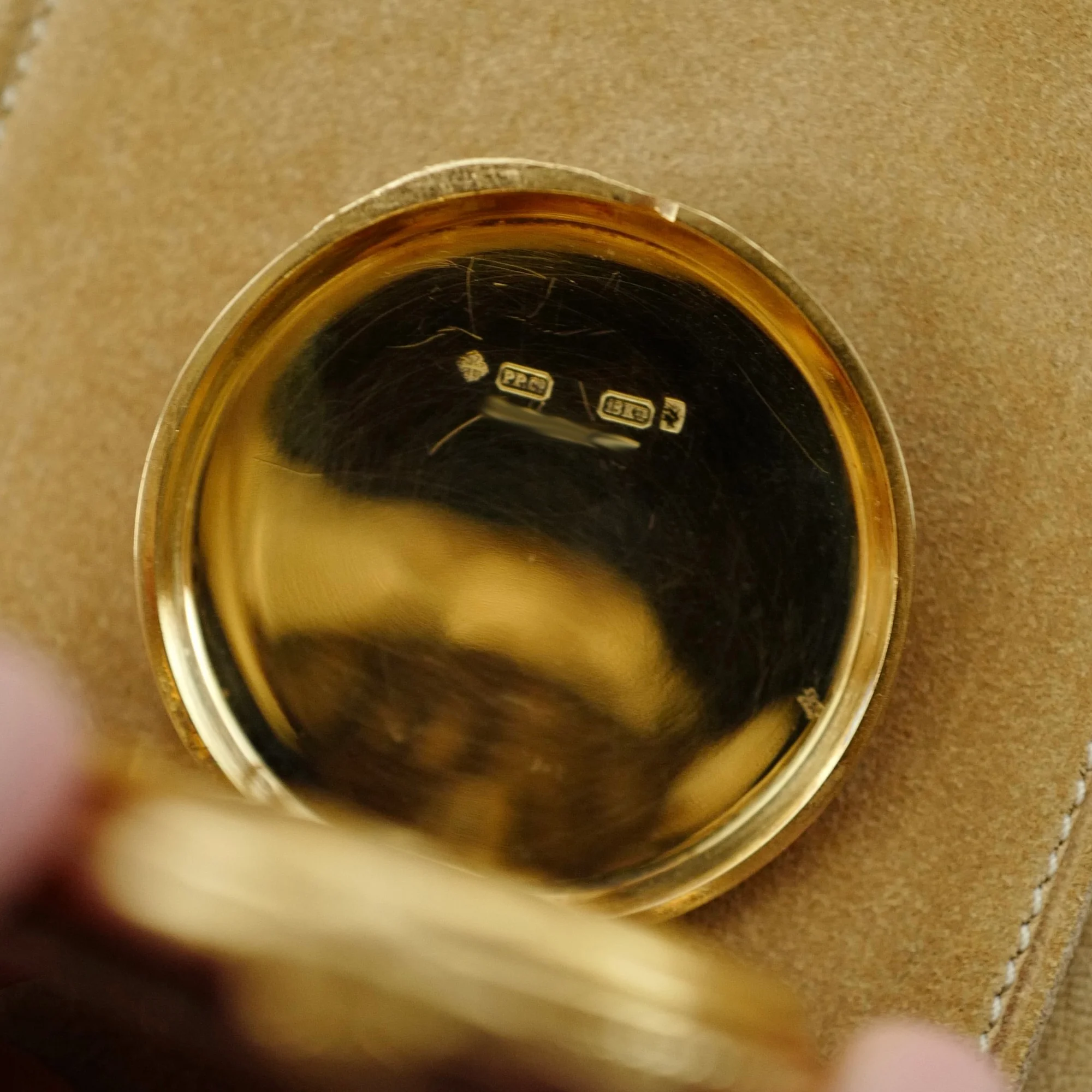 Patek Philippe Yellow Gold and Enamel Pocket Watch, Circa 1904 - Image 6
