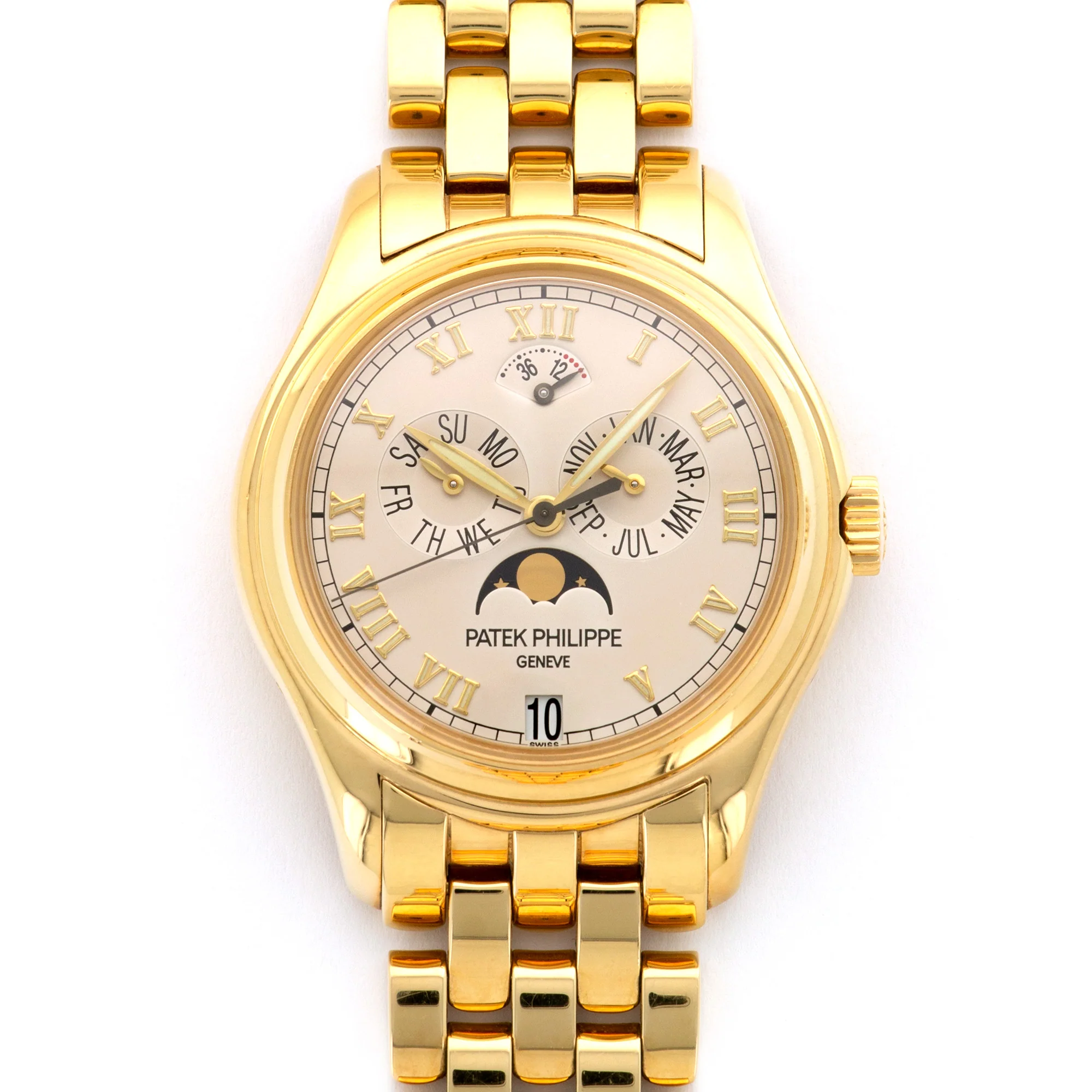 Patek Philippe Yellow Gold Annual Calendar Watch Ref. 5036