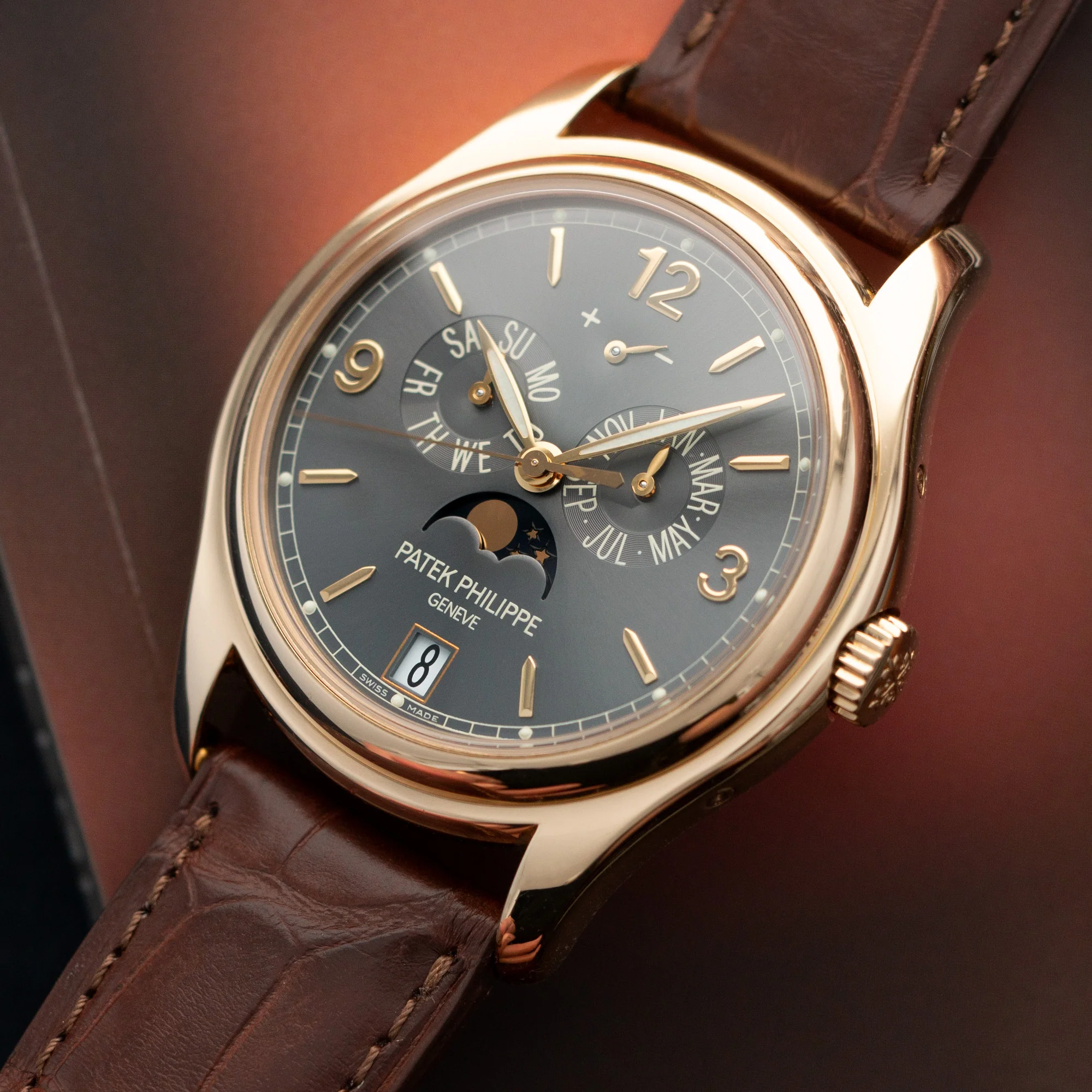Patek Philippe Yellow Gold Annual Calendar Watch Ref. 5146 - Image 2