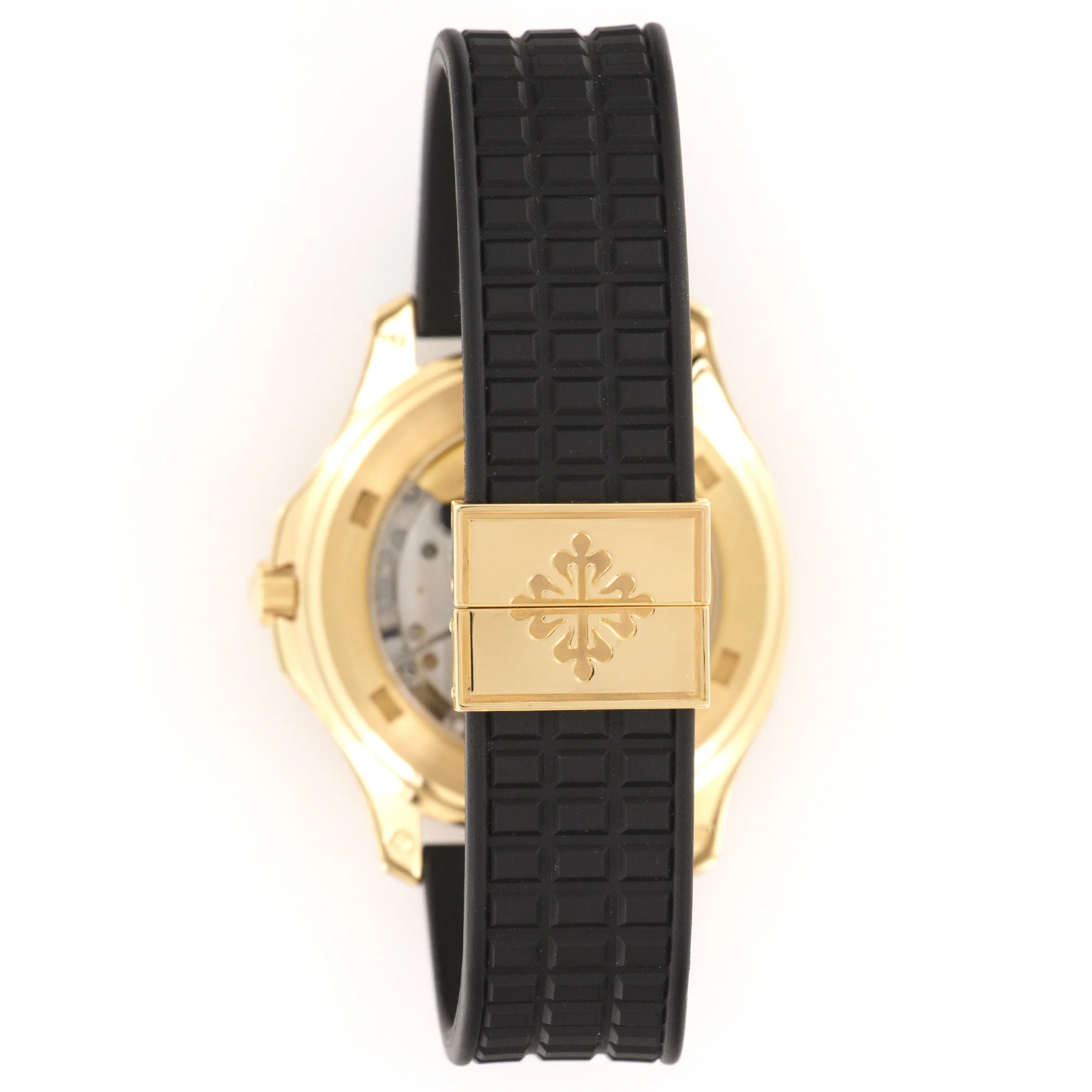 Patek Philippe Yellow Gold Aquanaut Jumbo Watch Ref. 5065 - Image 5