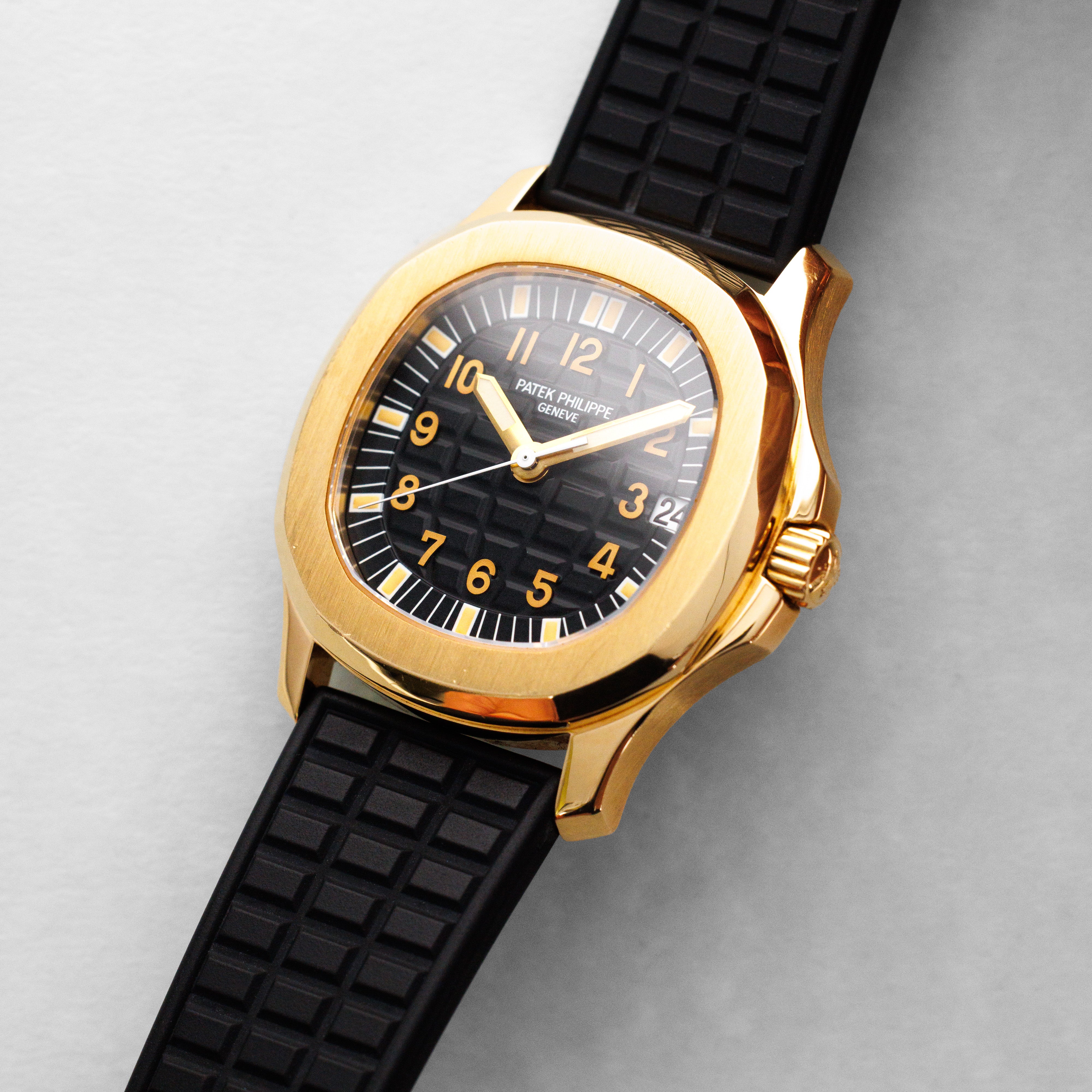 Patek Philippe Yellow Gold Aquanaut Ref. 5066 (New Arrival) - Image 2