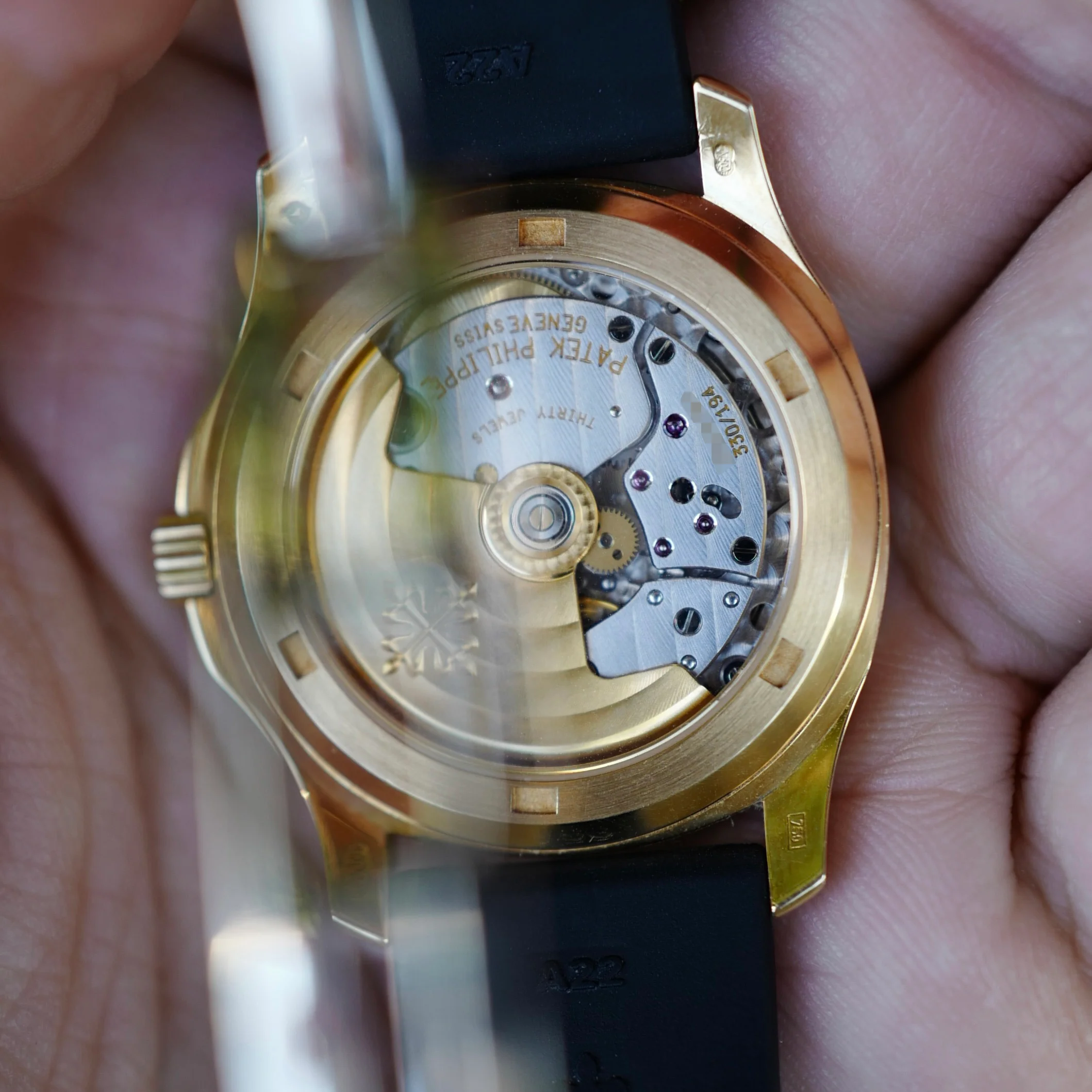 Patek Philippe Yellow Gold Aquanaut Ref. 5066 (New Arrival) - Image 5