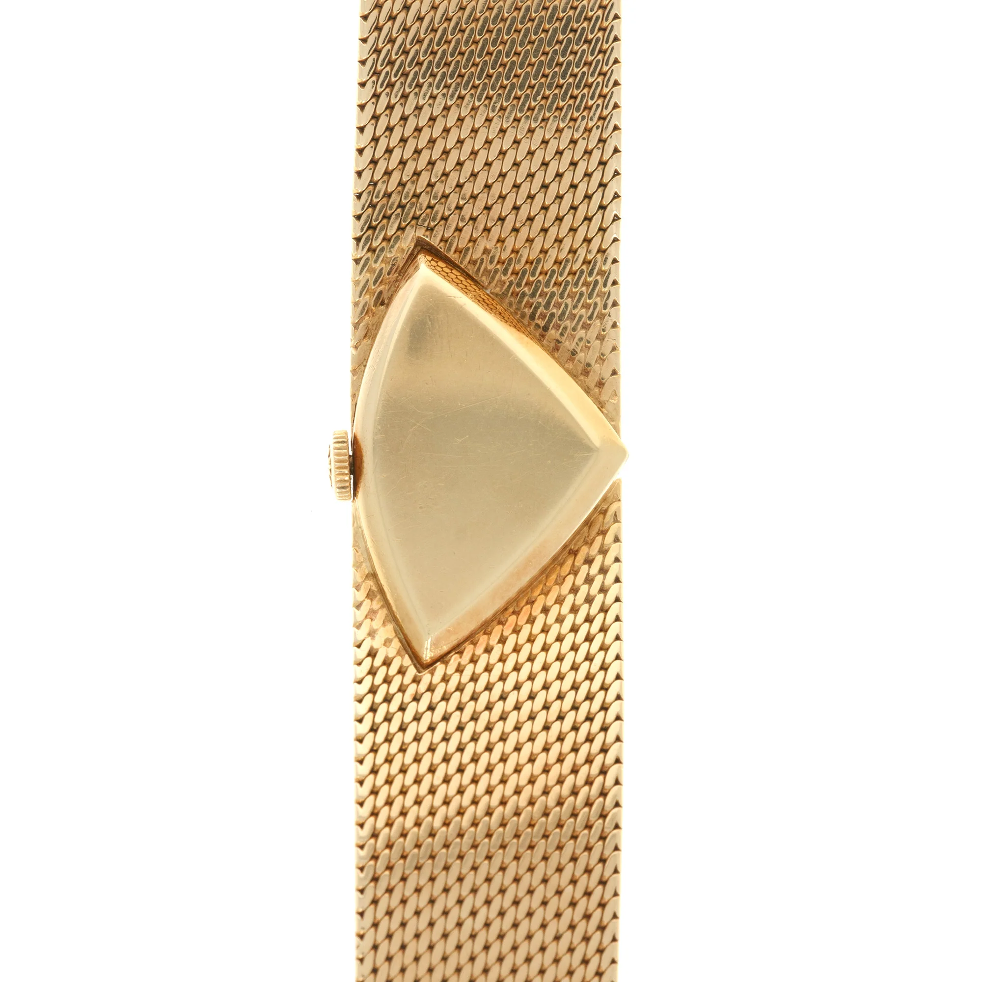Patek Philippe Yellow Gold Asymmetrical Watch, Ref. 3270, Designed by Gilbert Albert - Image 5