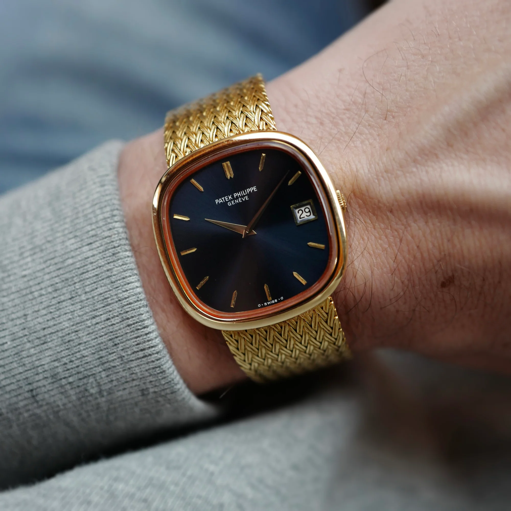 Patek Philippe Yellow Gold Automatic Watch Ref. 3604 - Image 4