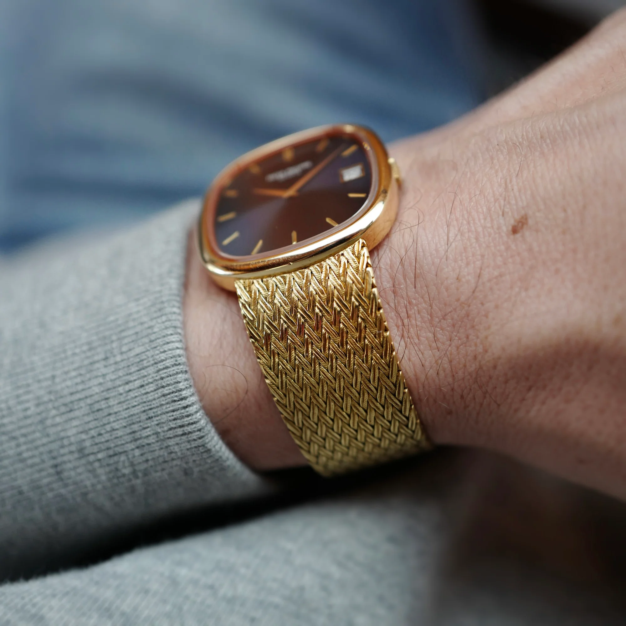 Patek Philippe Yellow Gold Automatic Watch Ref. 3604 - Image 5