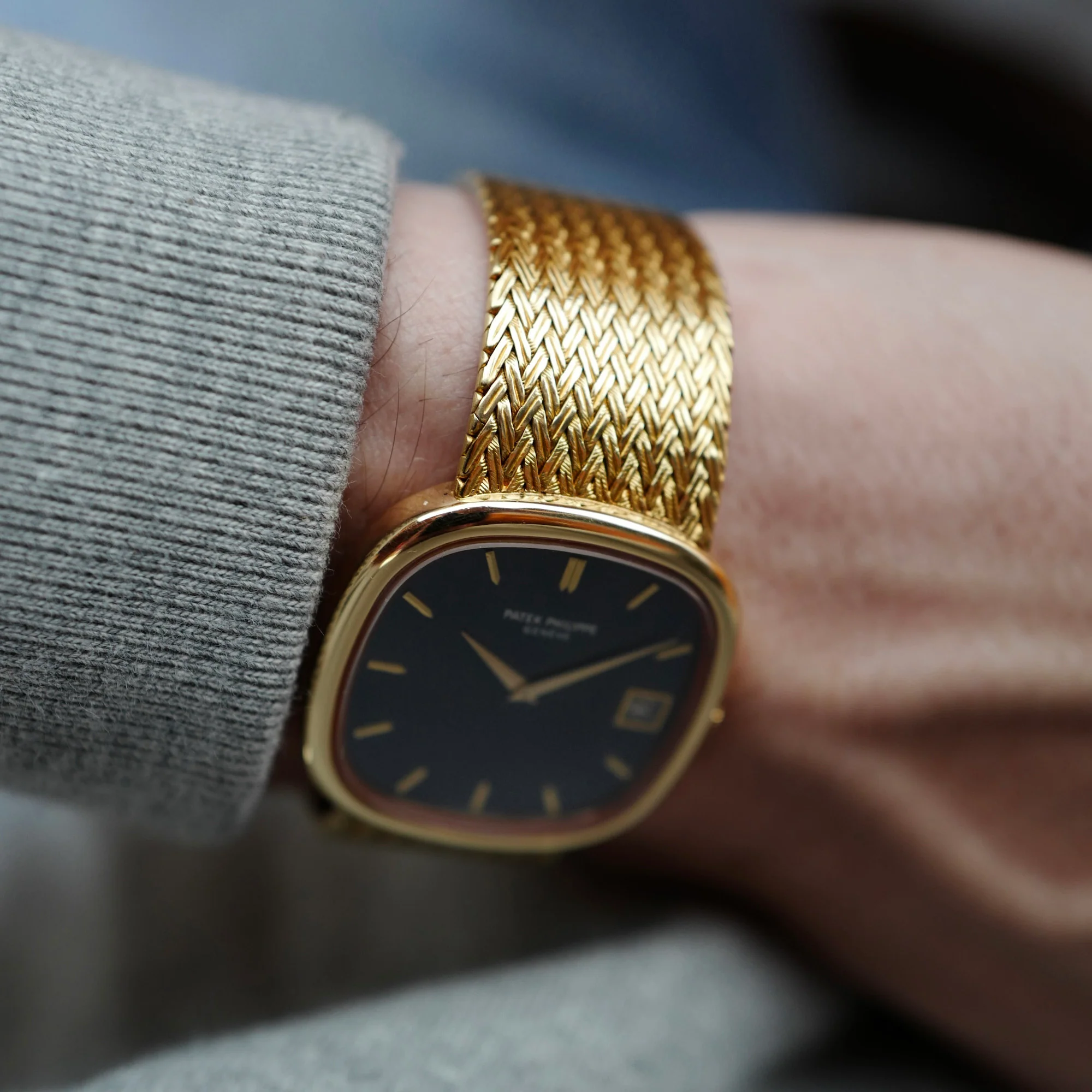 Patek Philippe Yellow Gold Automatic Watch Ref. 3604 - Image 6