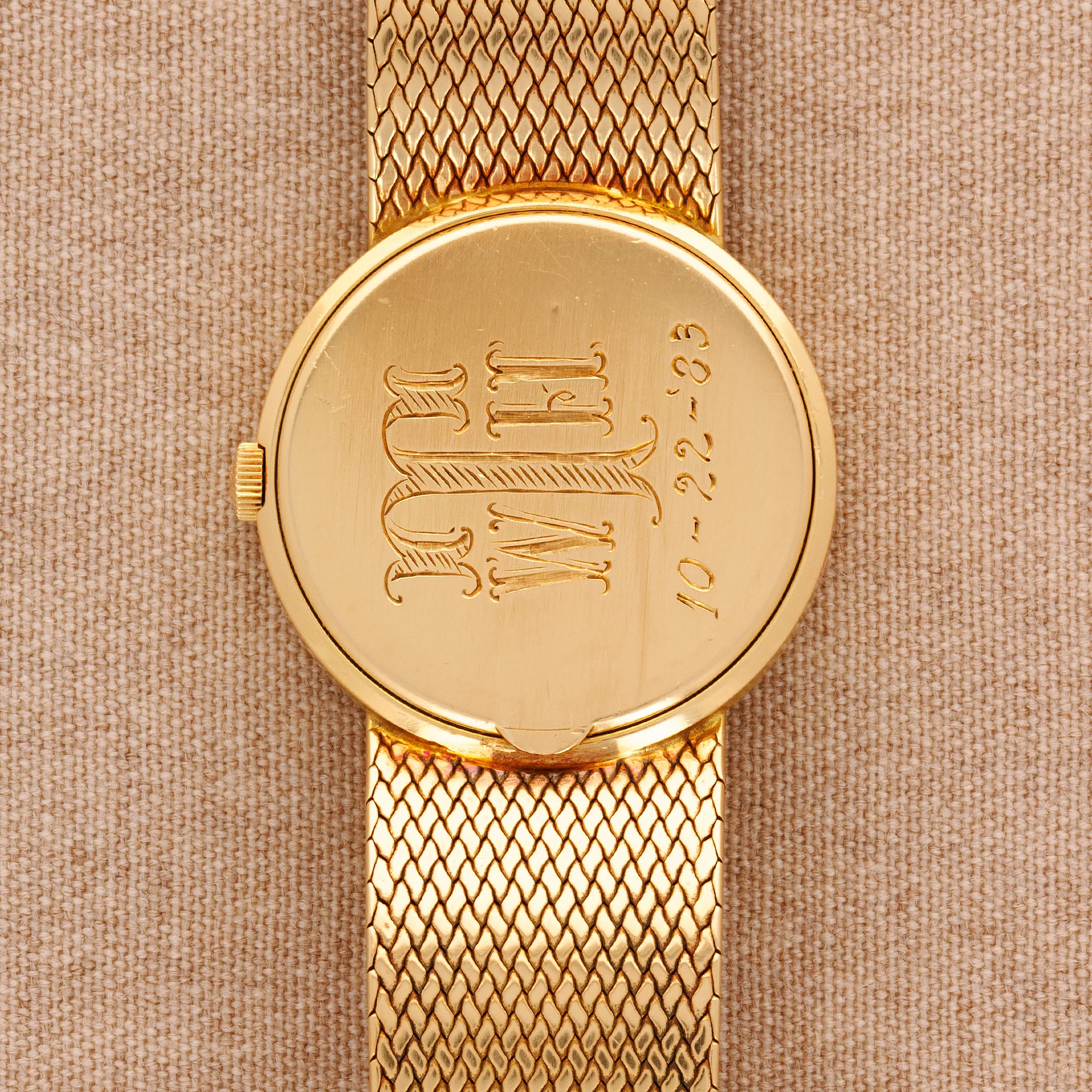 Patek Philippe Yellow Gold Automatic Watch Ref. 3801 - Image 3