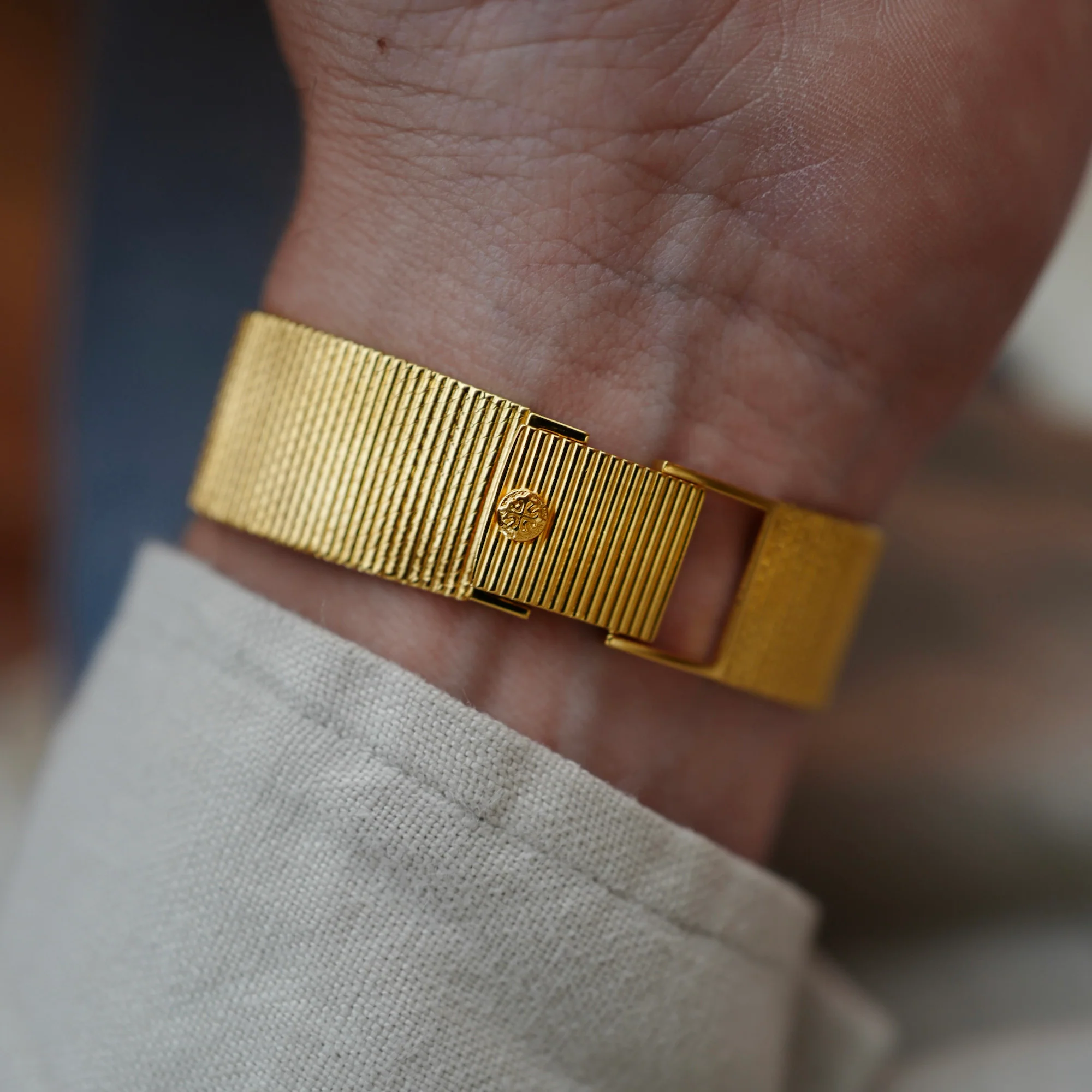 Patek Philippe Yellow Gold Automatic Watch Ref. 3861 - Image 8