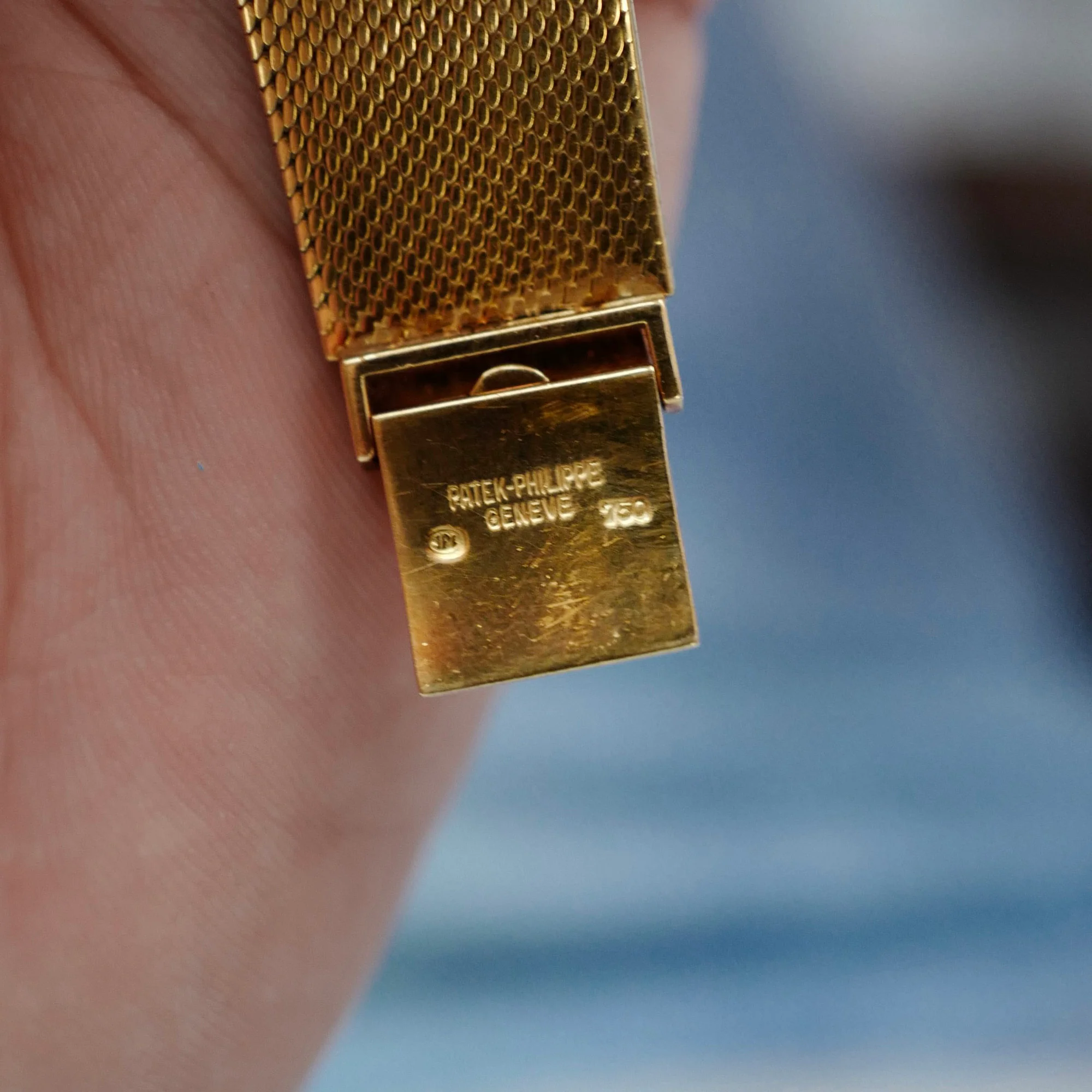Patek Philippe Yellow Gold Bracelet Watch Ref. 3491 - Image 6