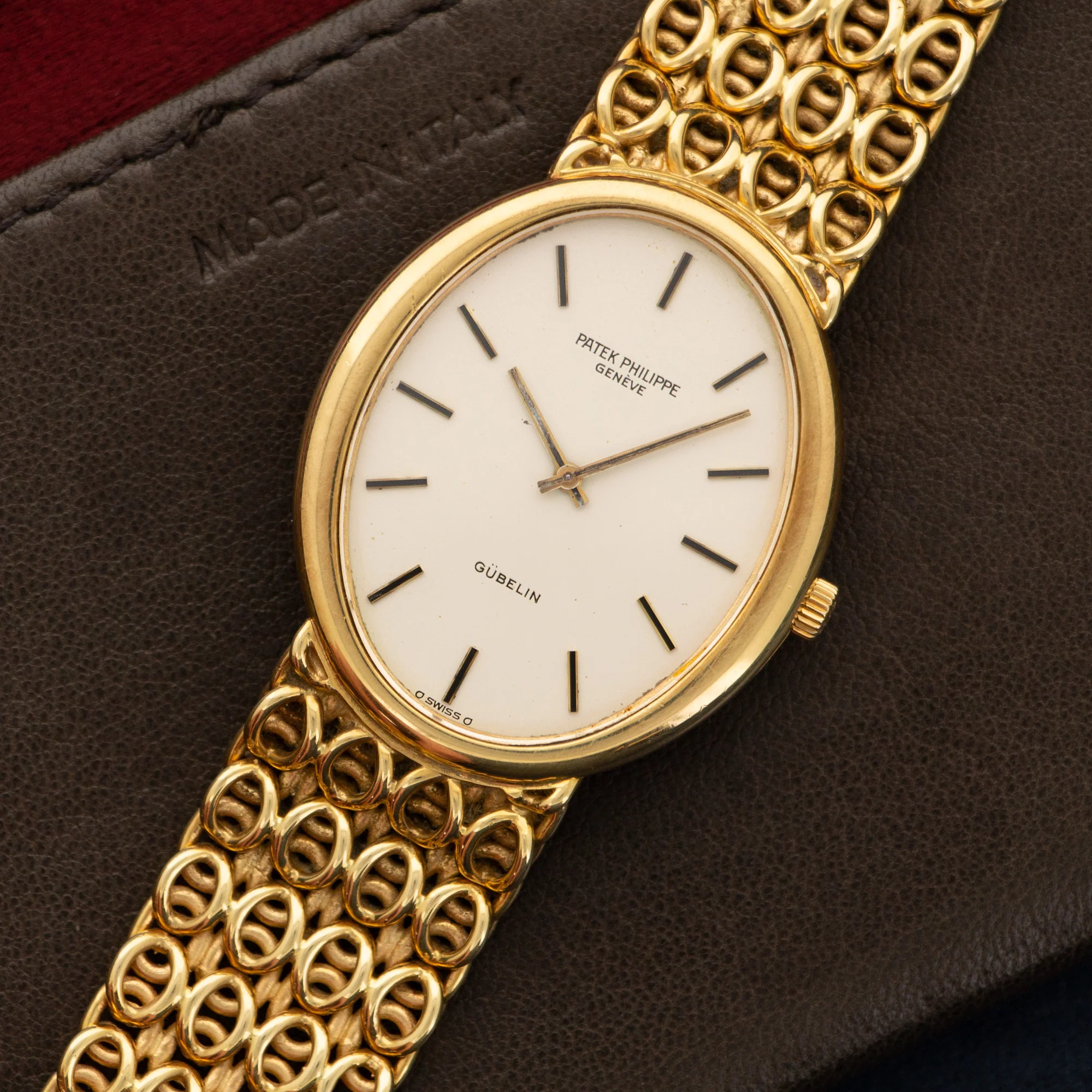 Patek Philippe Yellow Gold Bracelet Watch Ref. 3598 - Image 2