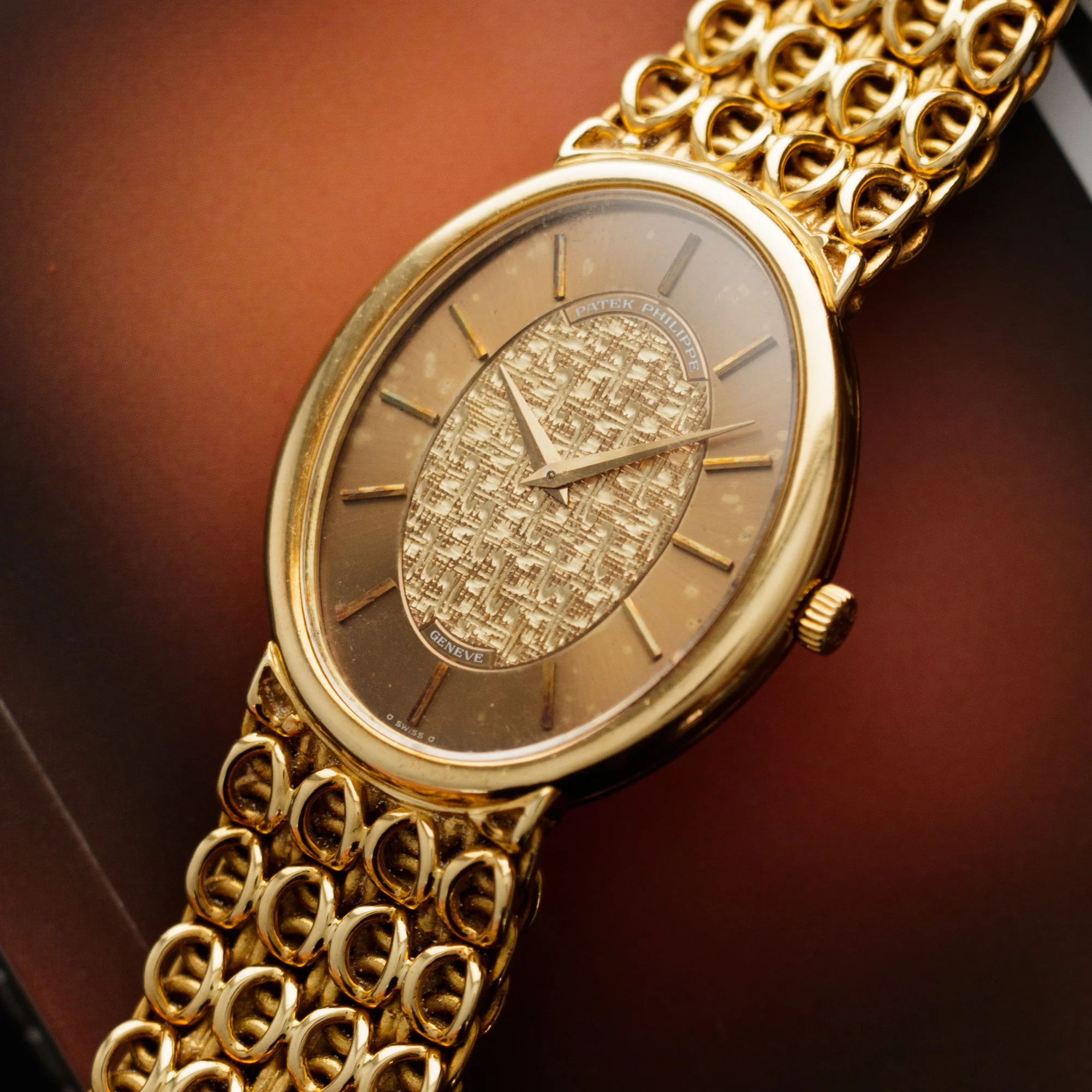 Patek Philippe Yellow Gold Bracelet Watch Ref. 3598 - Image 2
