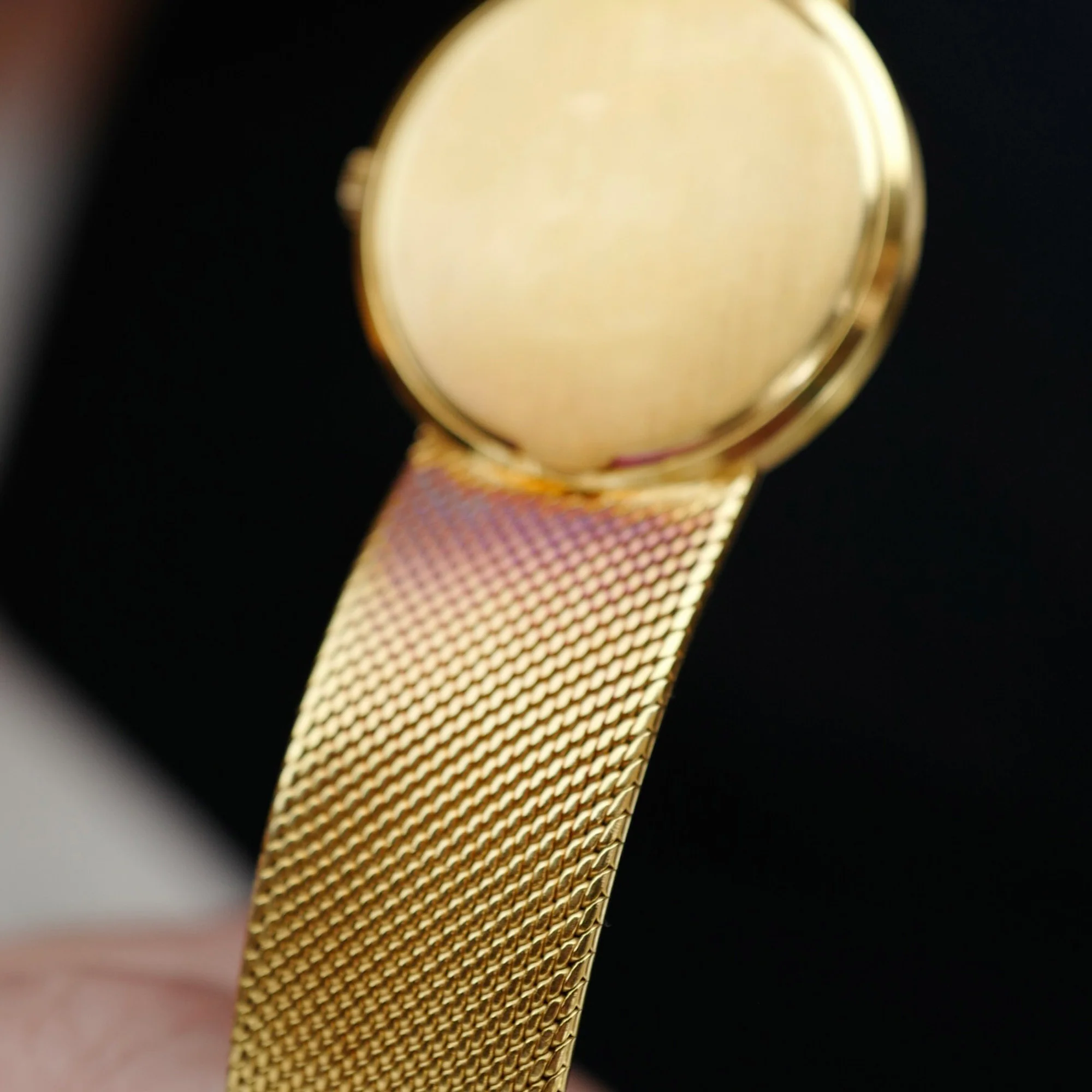 Patek Philippe Yellow Gold Calatrava Ref. 3601 with Blue Dial (New Arrival) - Image 4