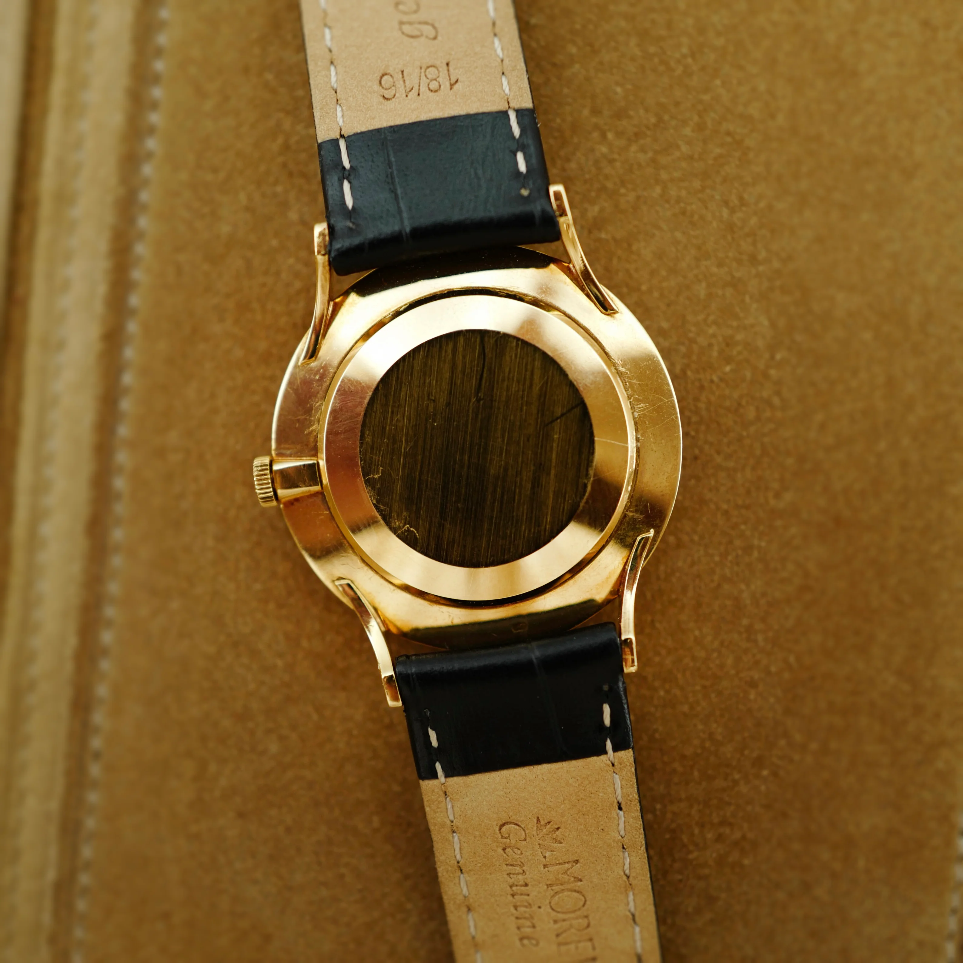 Patek Philippe Yellow Gold Calatrava Watch Ref. 3484 Retailed by Somazzi (New Arrival) - Image 4
