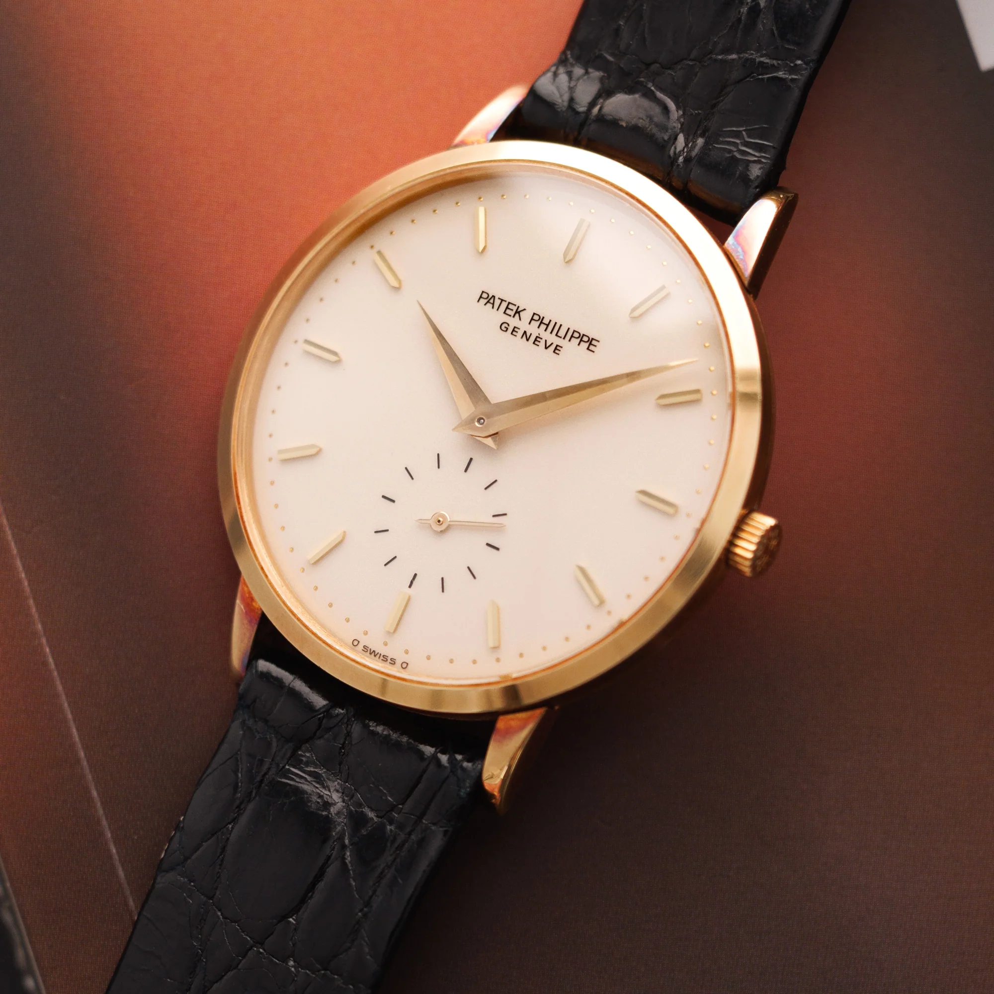 Patek Philippe Yellow Gold Calatrava Watch Ref. 3893 - Image 2