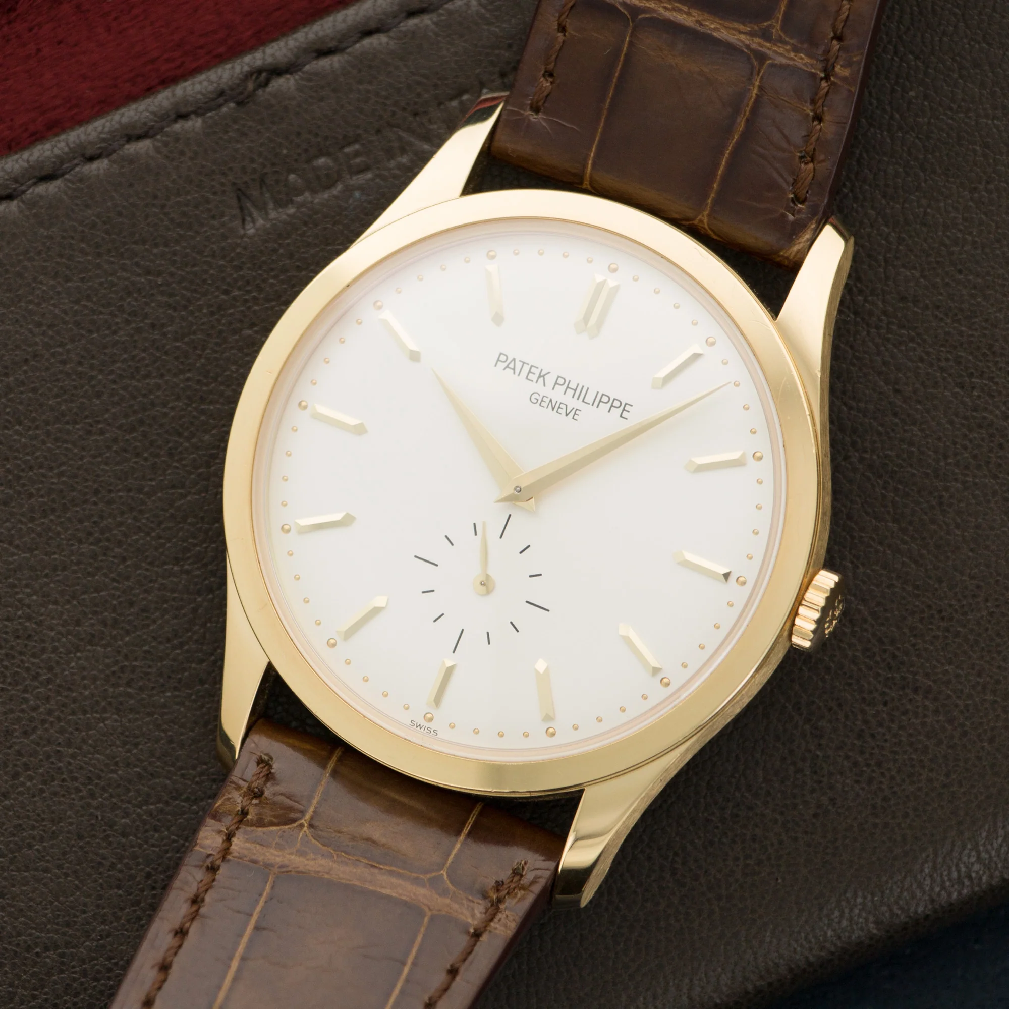 Patek Philippe Yellow Gold Calatrava Watch Ref. 5196J - Image 2