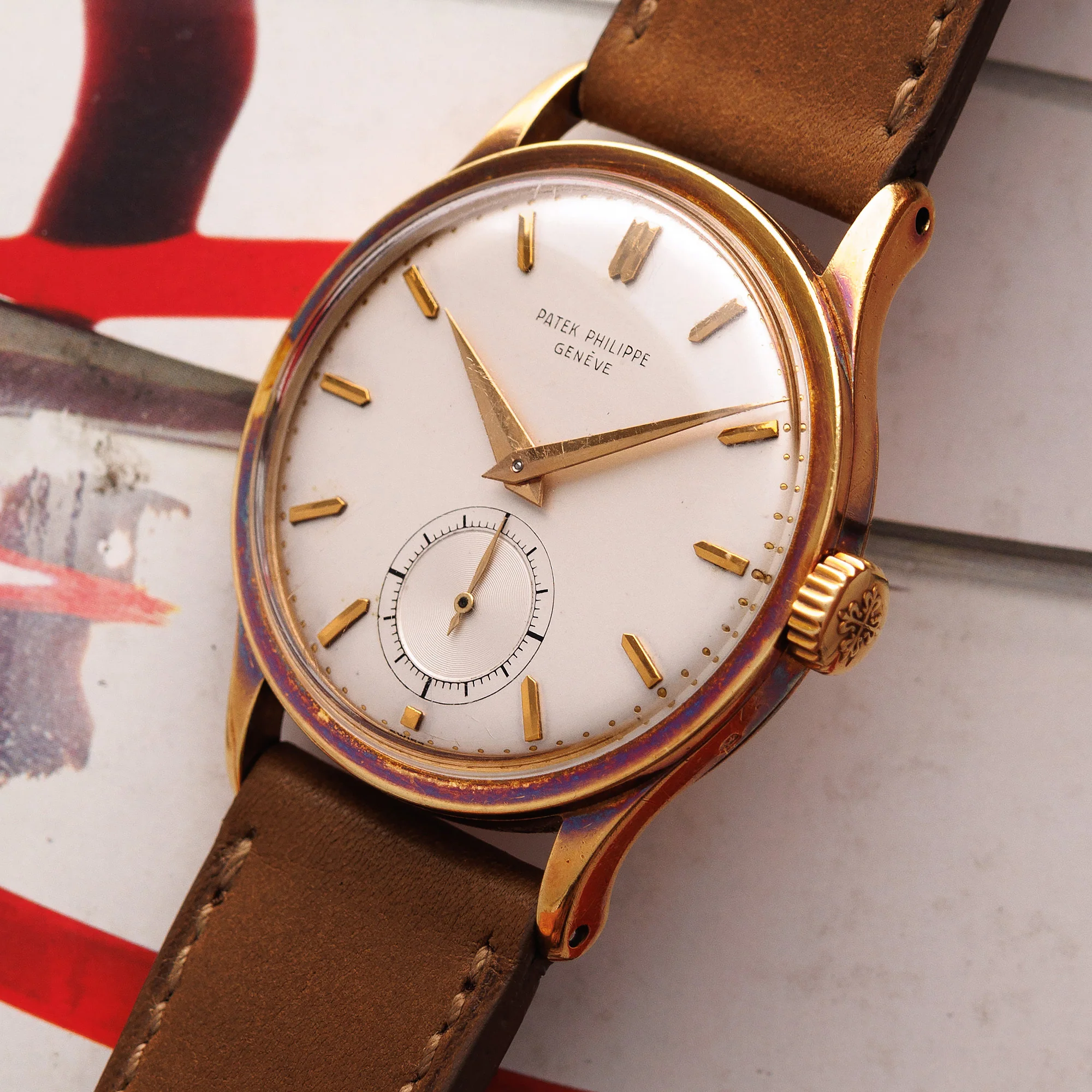 Patek Philippe Yellow Gold Calatrava Watch Ref. 570 - Image 2
