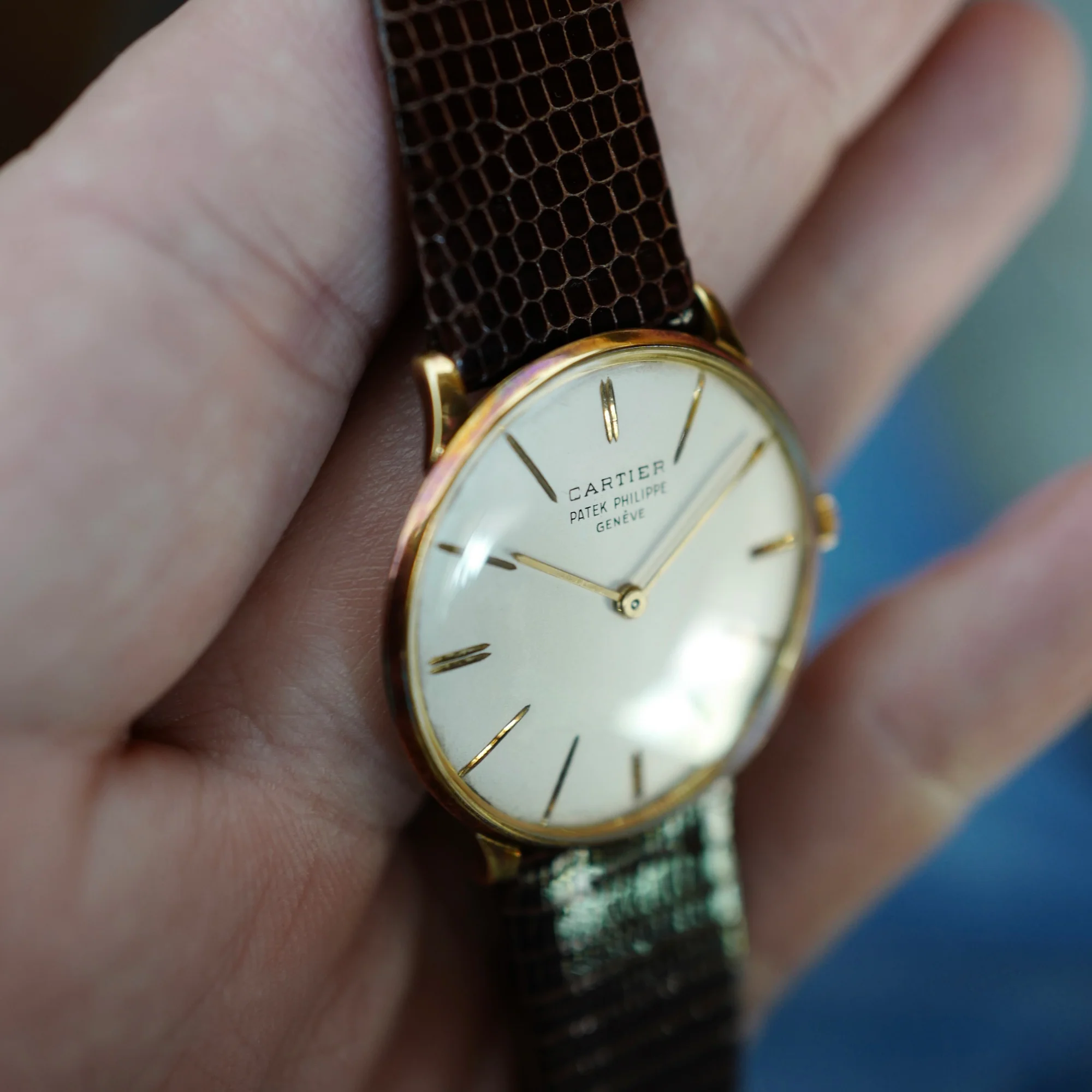 Patek Philippe Yellow Gold Calatrava Watch Ref. 2573, Retailed by Cartier - Image 5