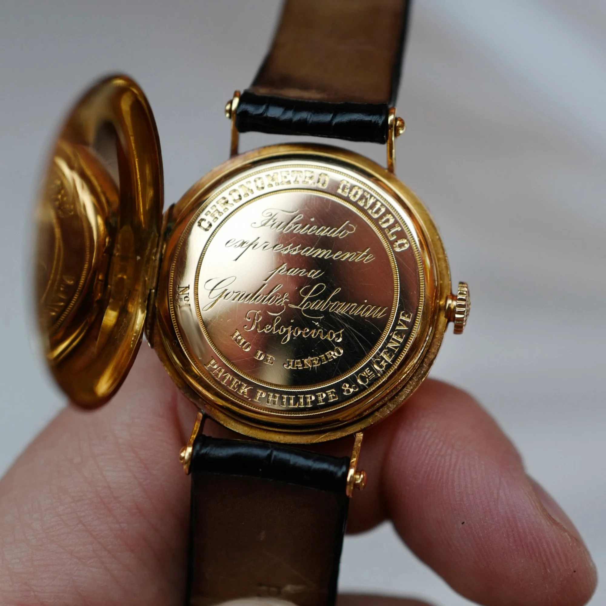 Patek Philippe Yellow Gold Chronmetro Gondolo - Image 5