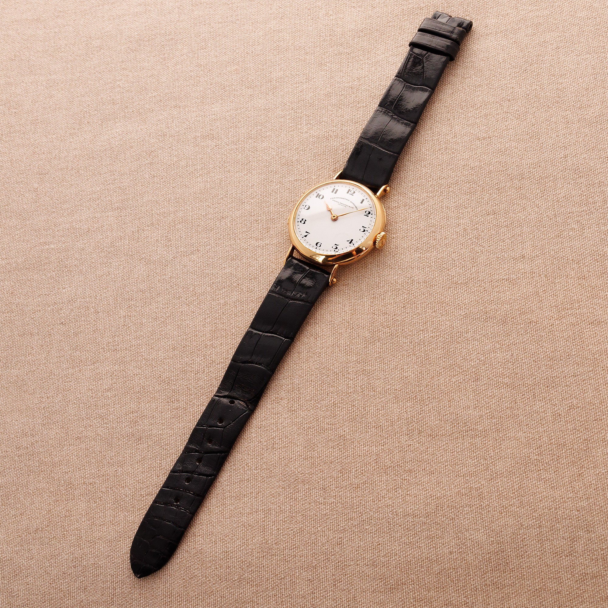 Patek Philippe Yellow Gold Chronmetro Gondolo - Image 8