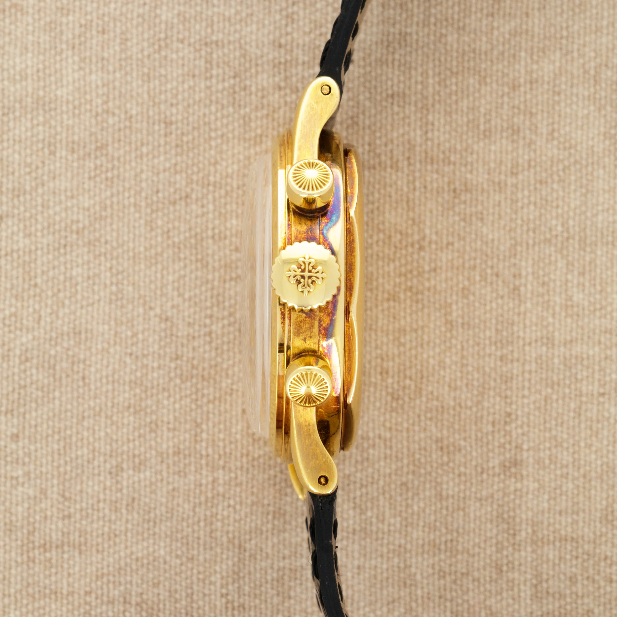 Patek Philippe Yellow Gold Chronograph Tasti Tondi Watch Ref. 1463, Retailed by Tiffany & Co. - Image 7