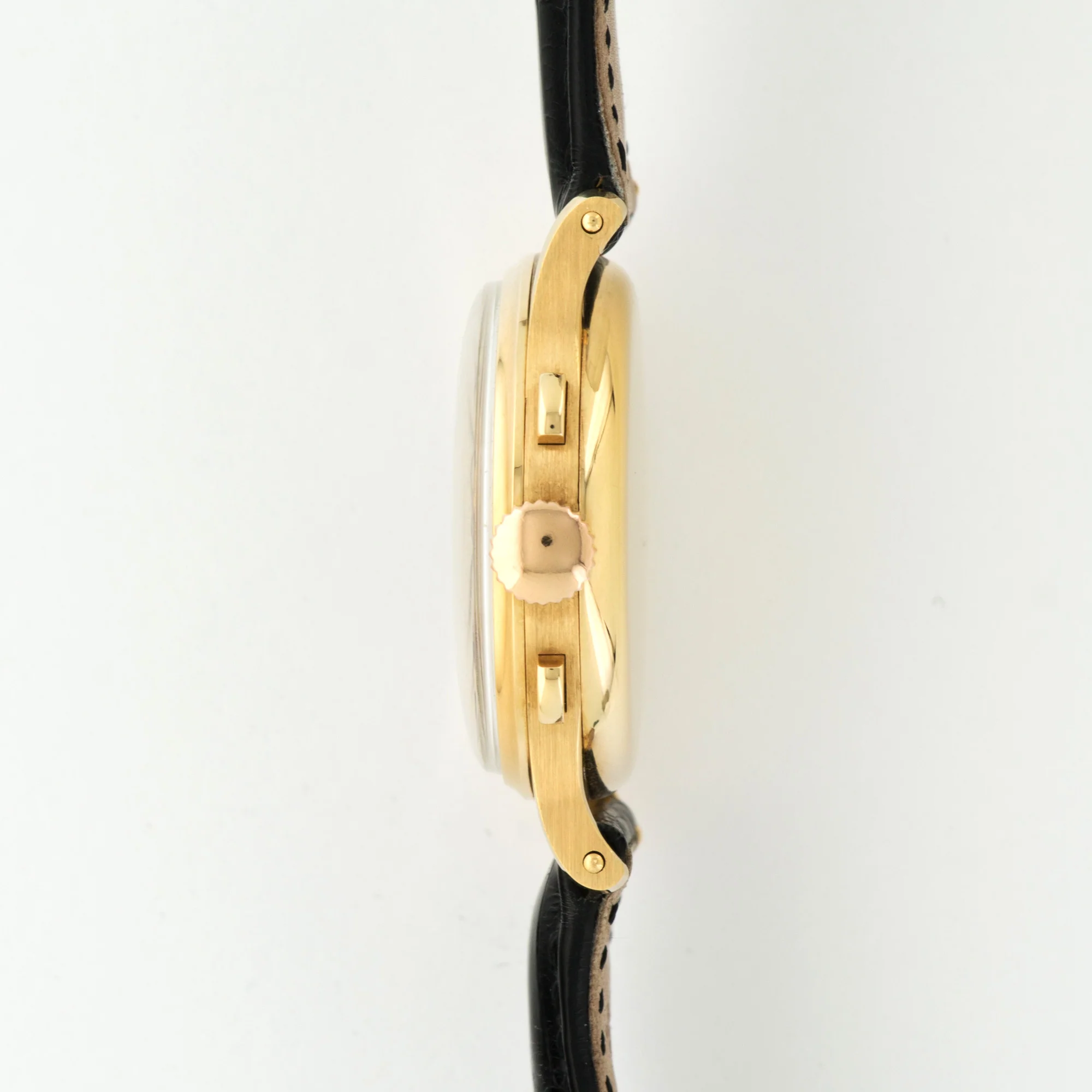 Patek Philippe Yellow Gold Chronograph Watch Ref. 130 - Image 3
