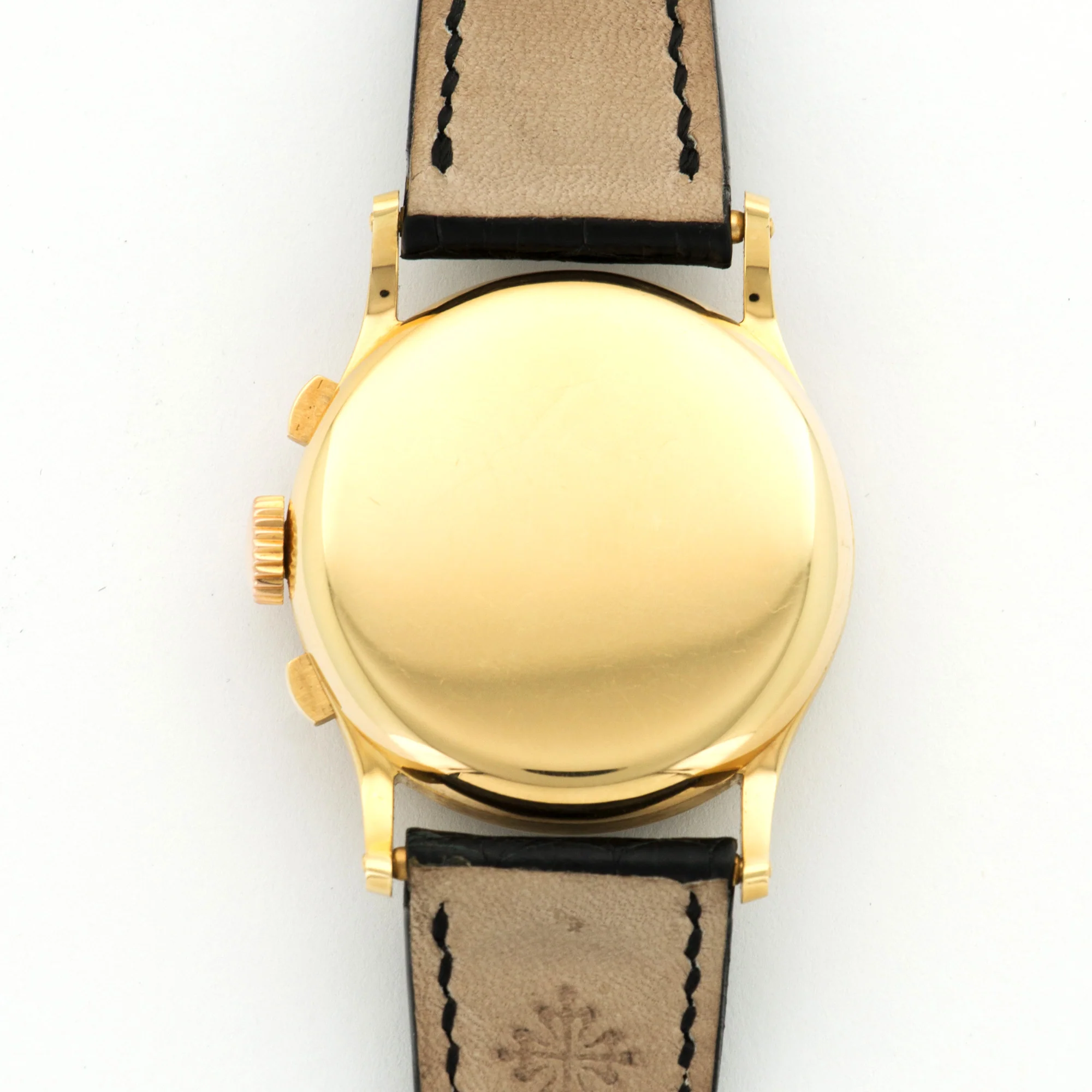 Patek Philippe Yellow Gold Chronograph Watch Ref. 130 - Image 4