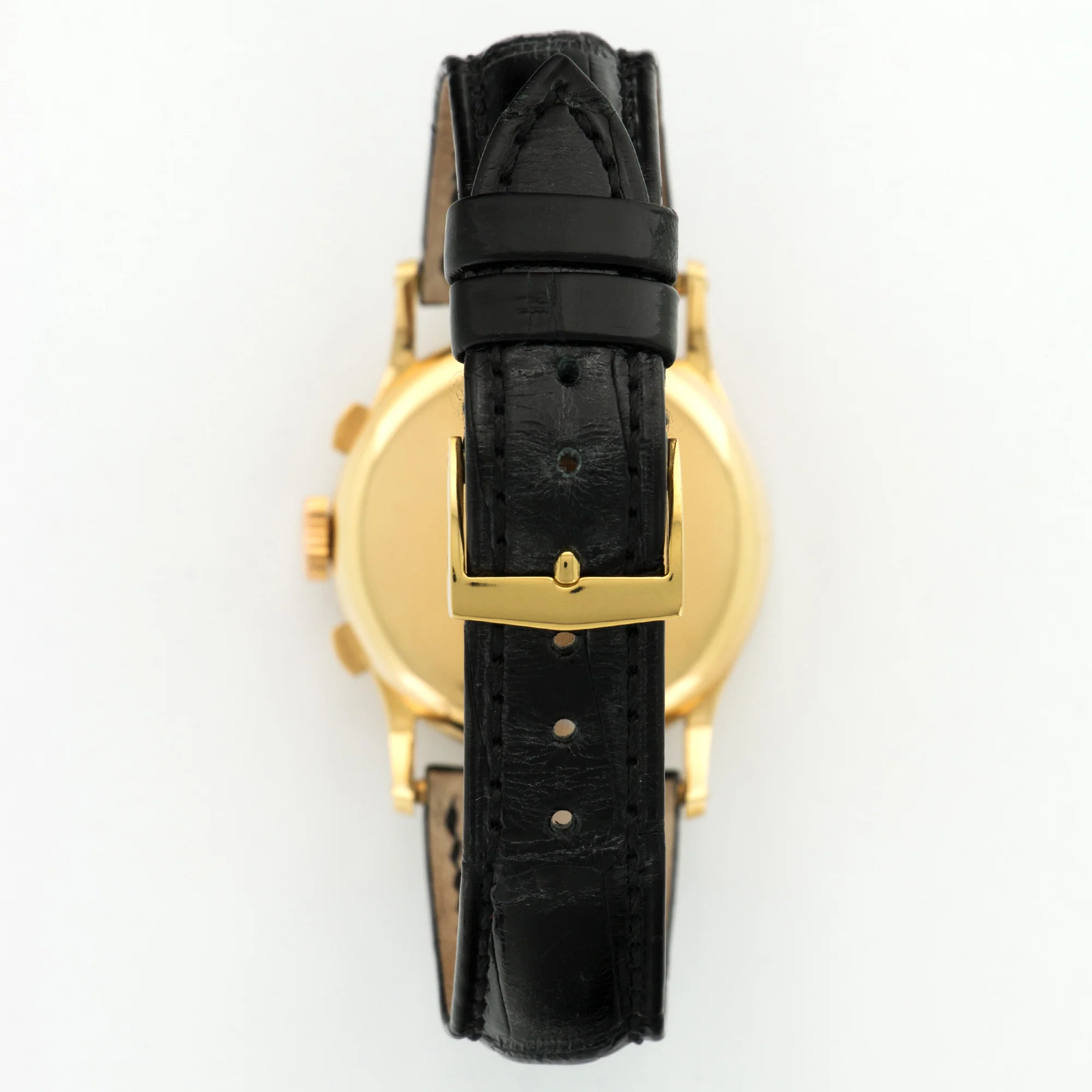 Patek Philippe Yellow Gold Chronograph Watch Ref. 130 - Image 5