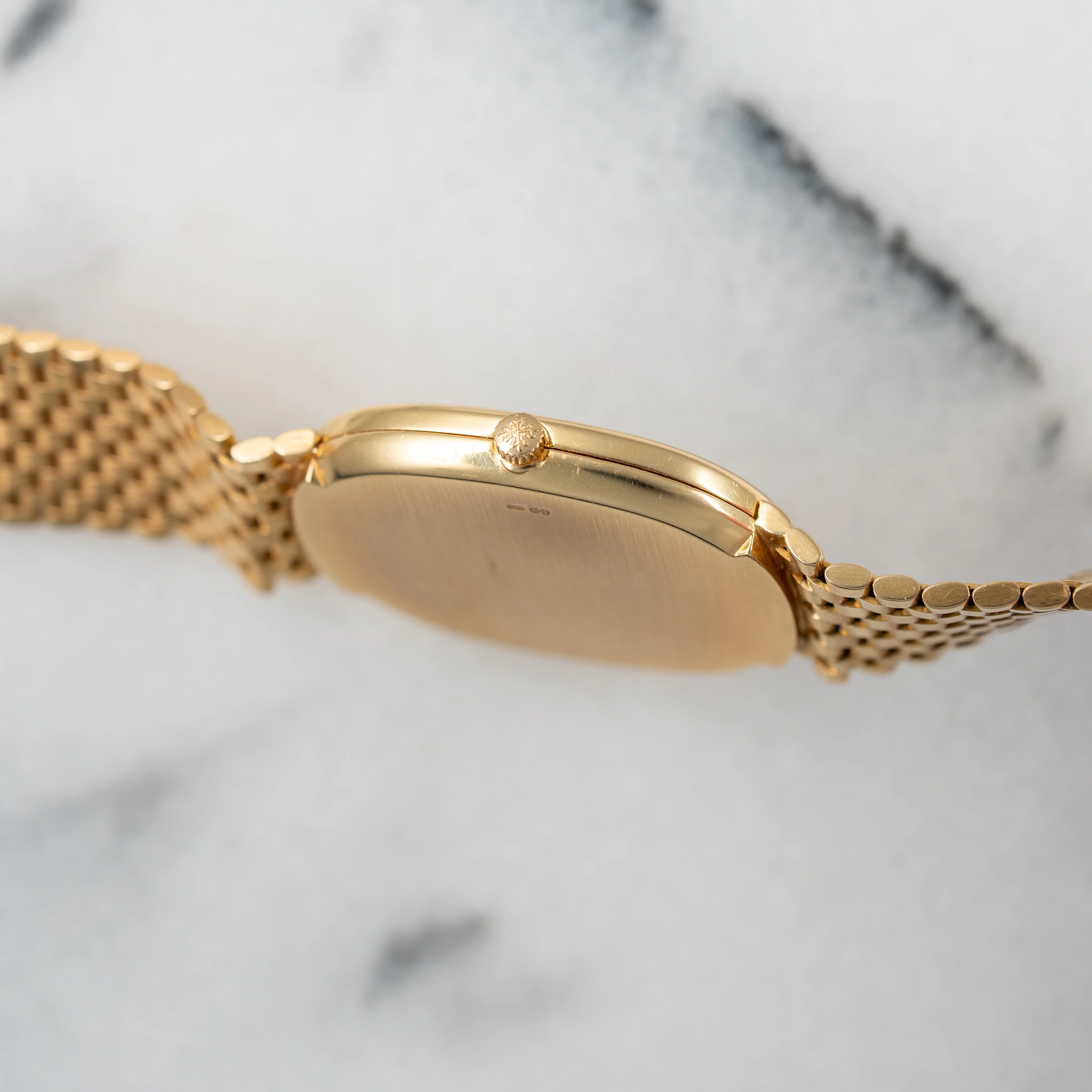 Patek Philippe Yellow Gold Ellipse Bracelet Watch Ref. 3838 - Image 6