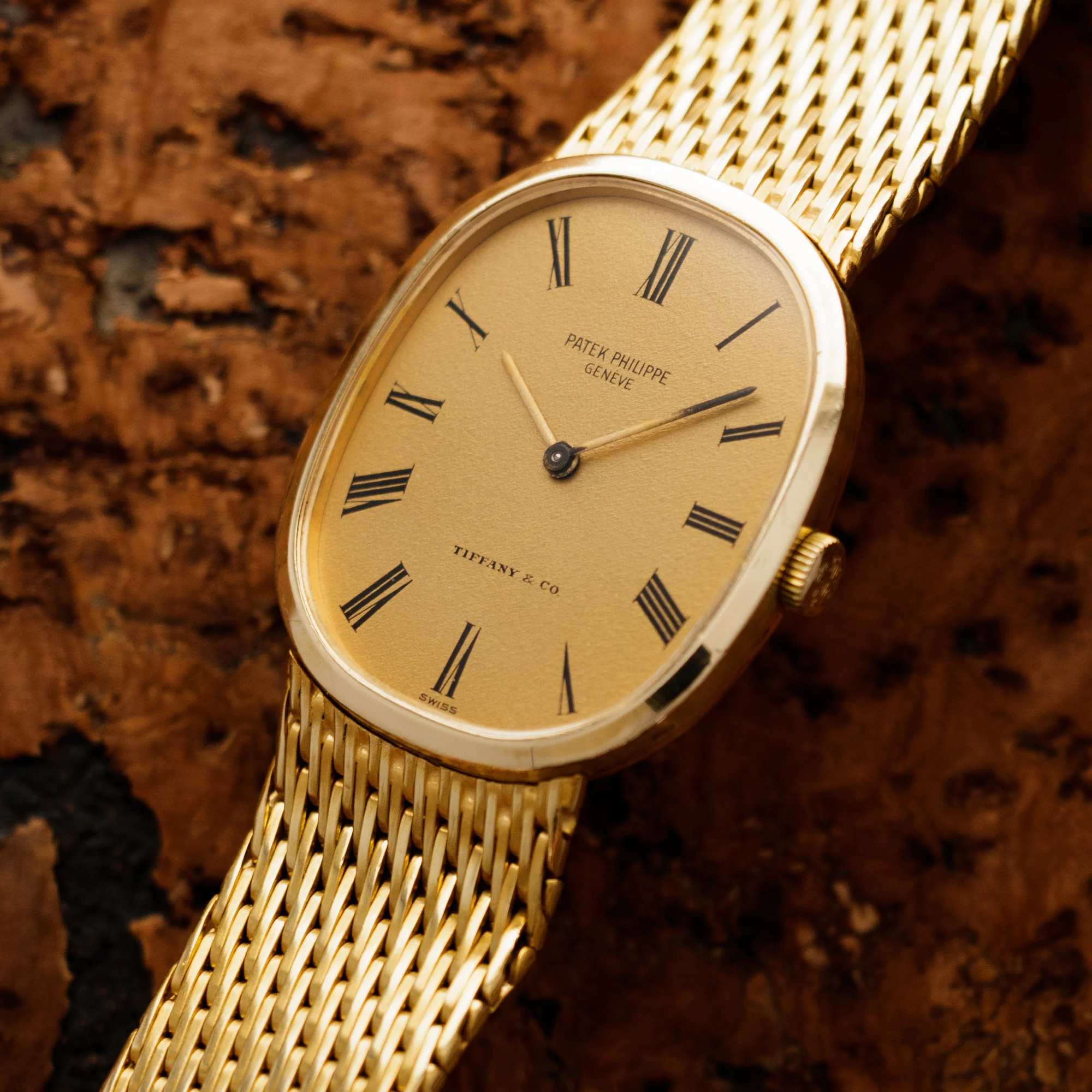 Patek Philippe Yellow Gold Ellipse Ref. 3548 Retailed by Tiffany & Co. - Image 2