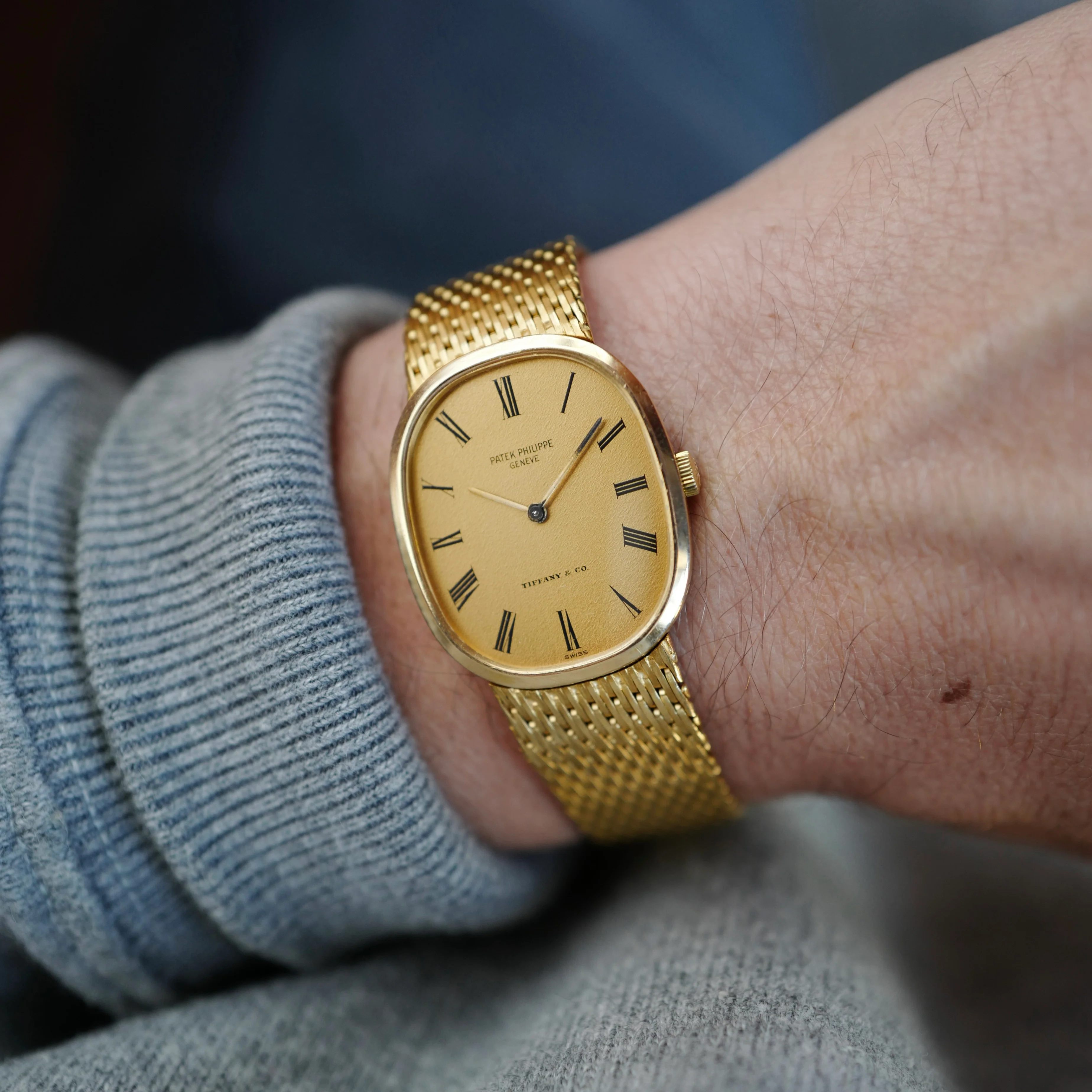 Patek Philippe Yellow Gold Ellipse Ref. 3548 Retailed by Tiffany & Co. - Image 5