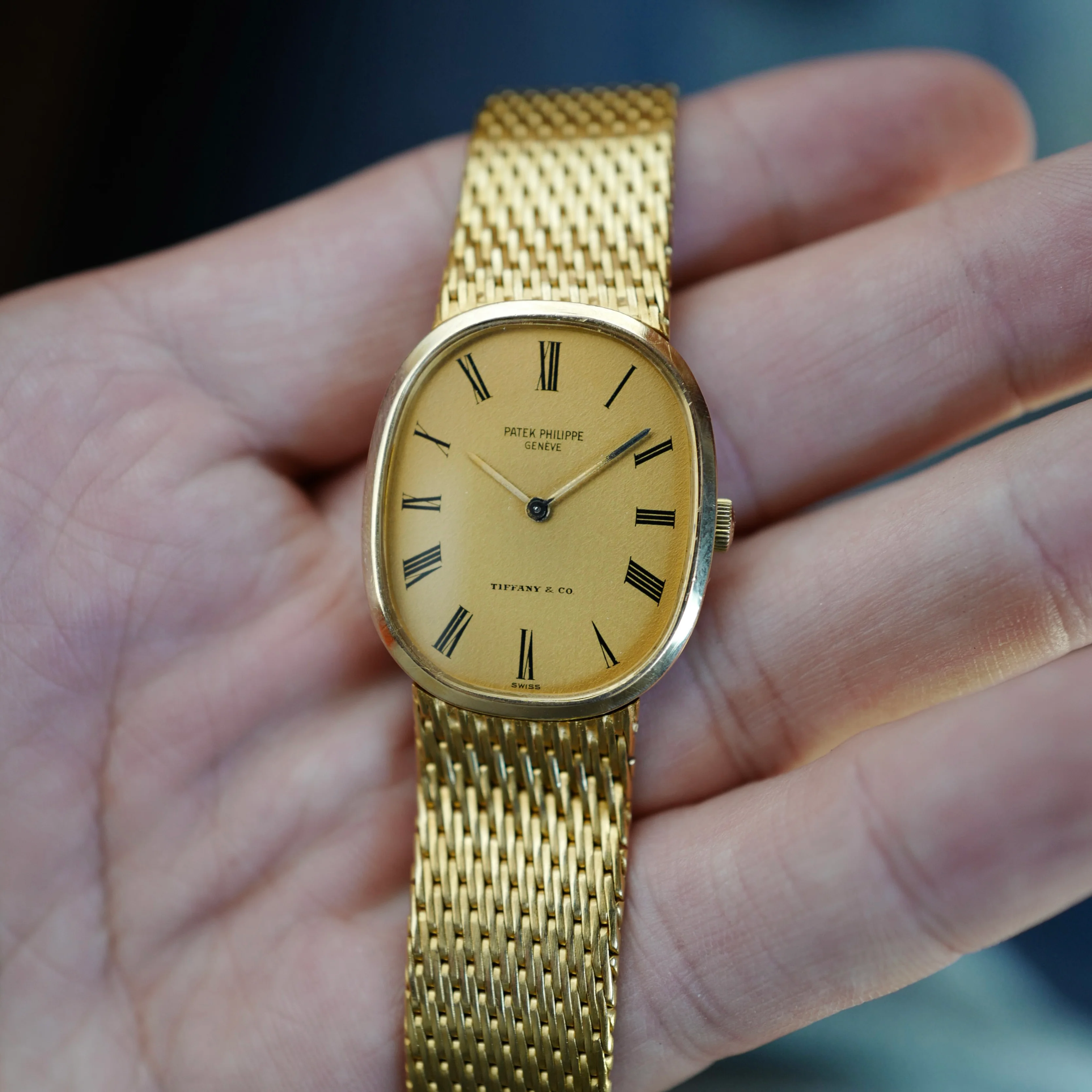 Patek Philippe Yellow Gold Ellipse Ref. 3548 Retailed by Tiffany & Co. - Image 6